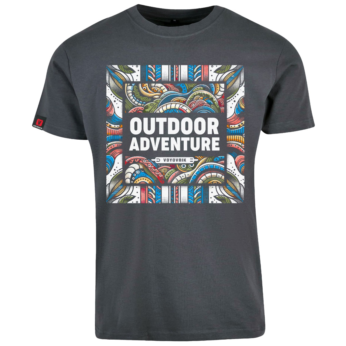 Футболка T-shirt Voyovnik Outdoor Adventure - Сірий