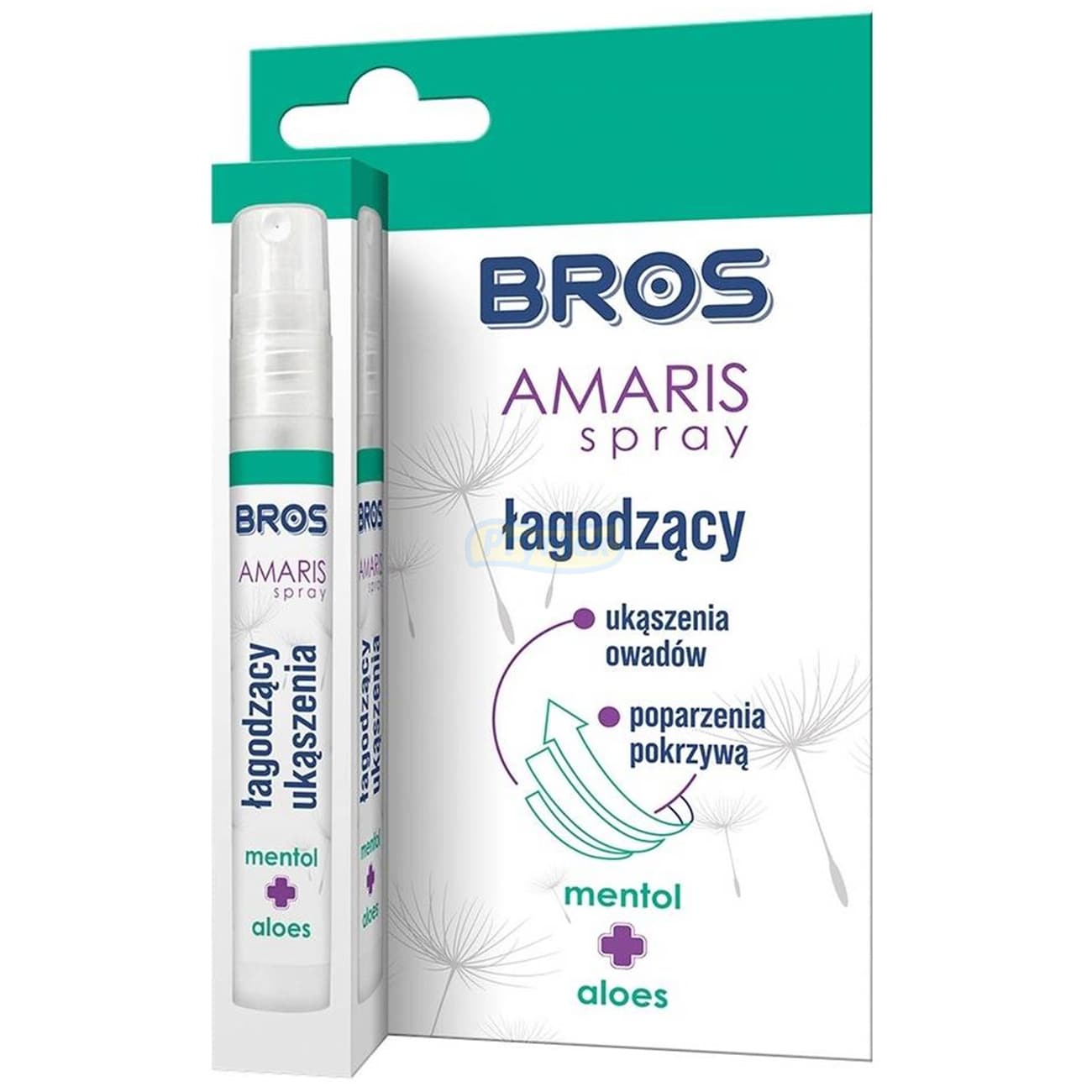 Spray Bros Amaris Menthol Aloes łagodzący ukąszenia - 9 ml