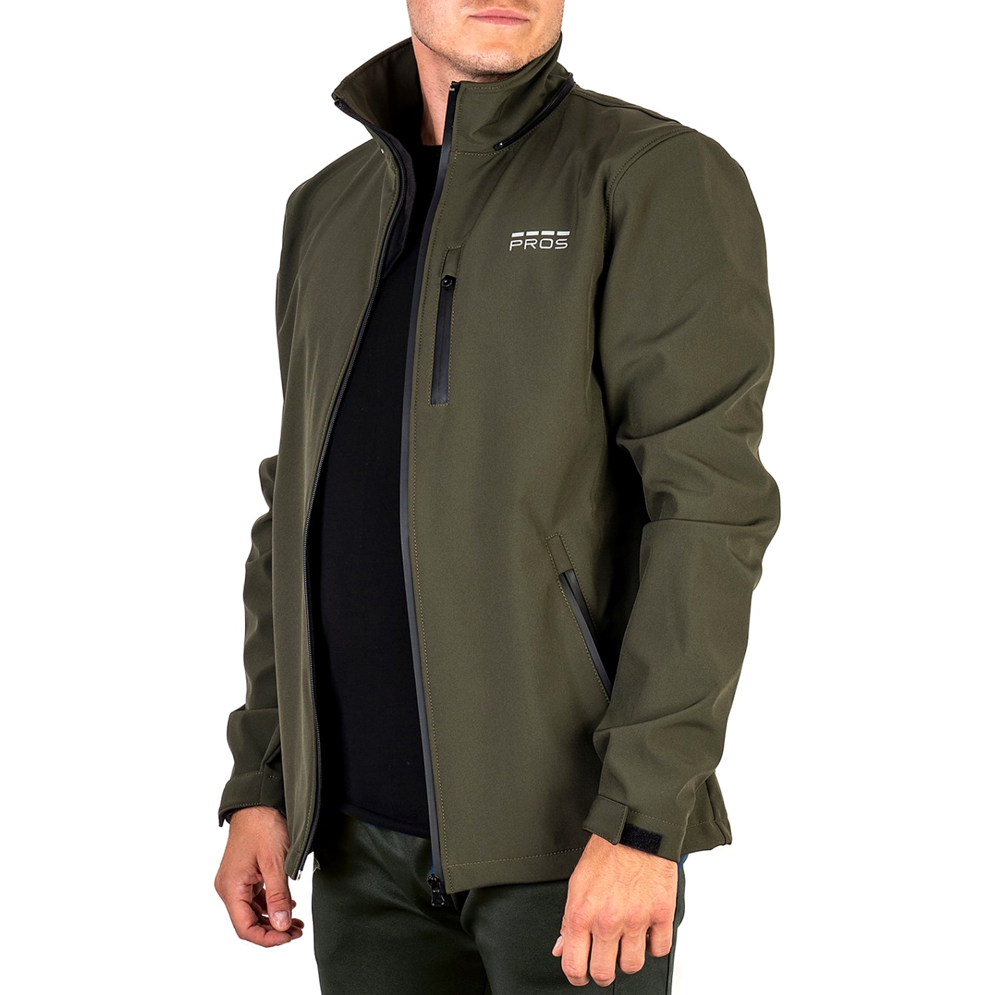 Куртка Pros Sport Softshell - Зелена