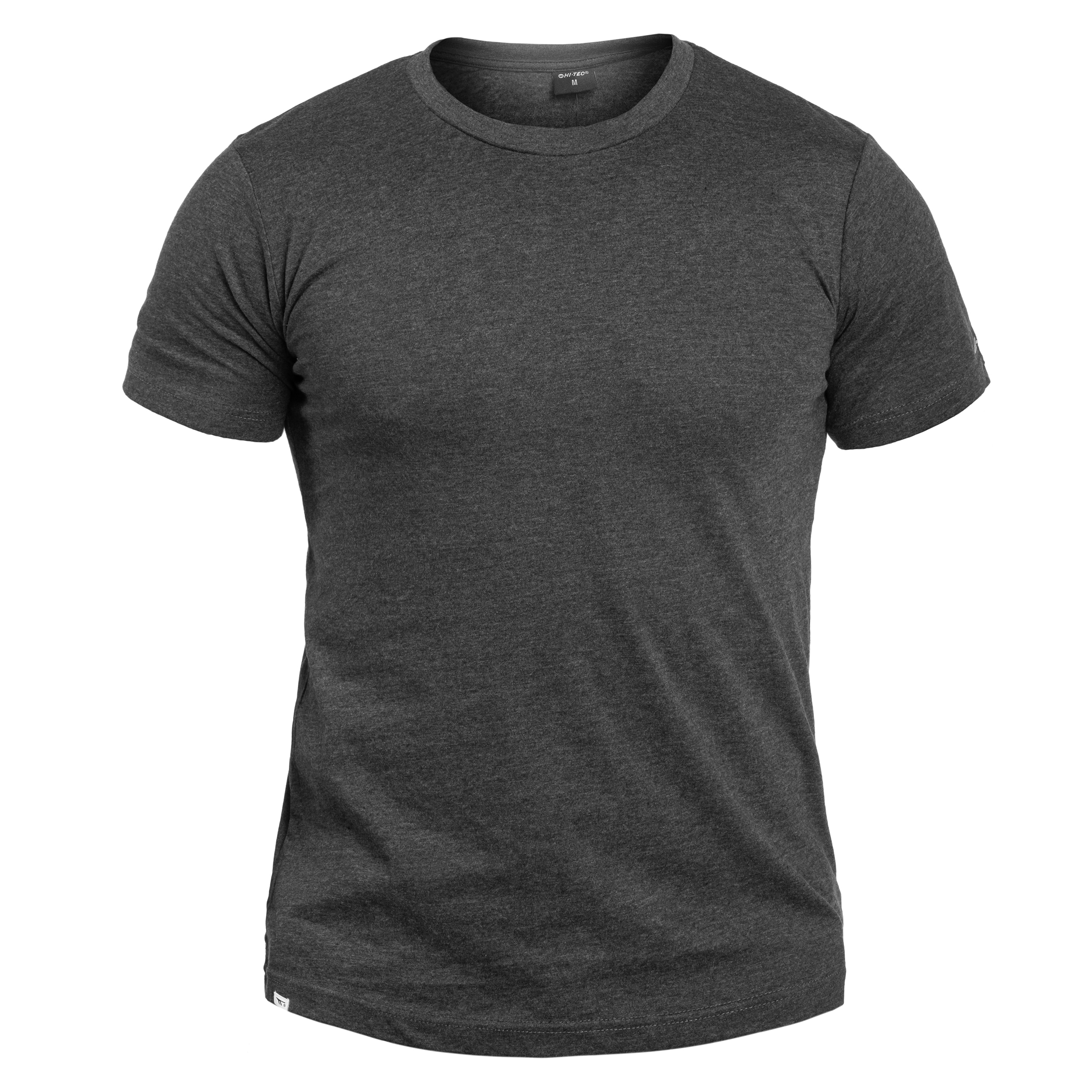 Koszulka T-Shirt Hi-Tec Plain - Dark Grey Melange