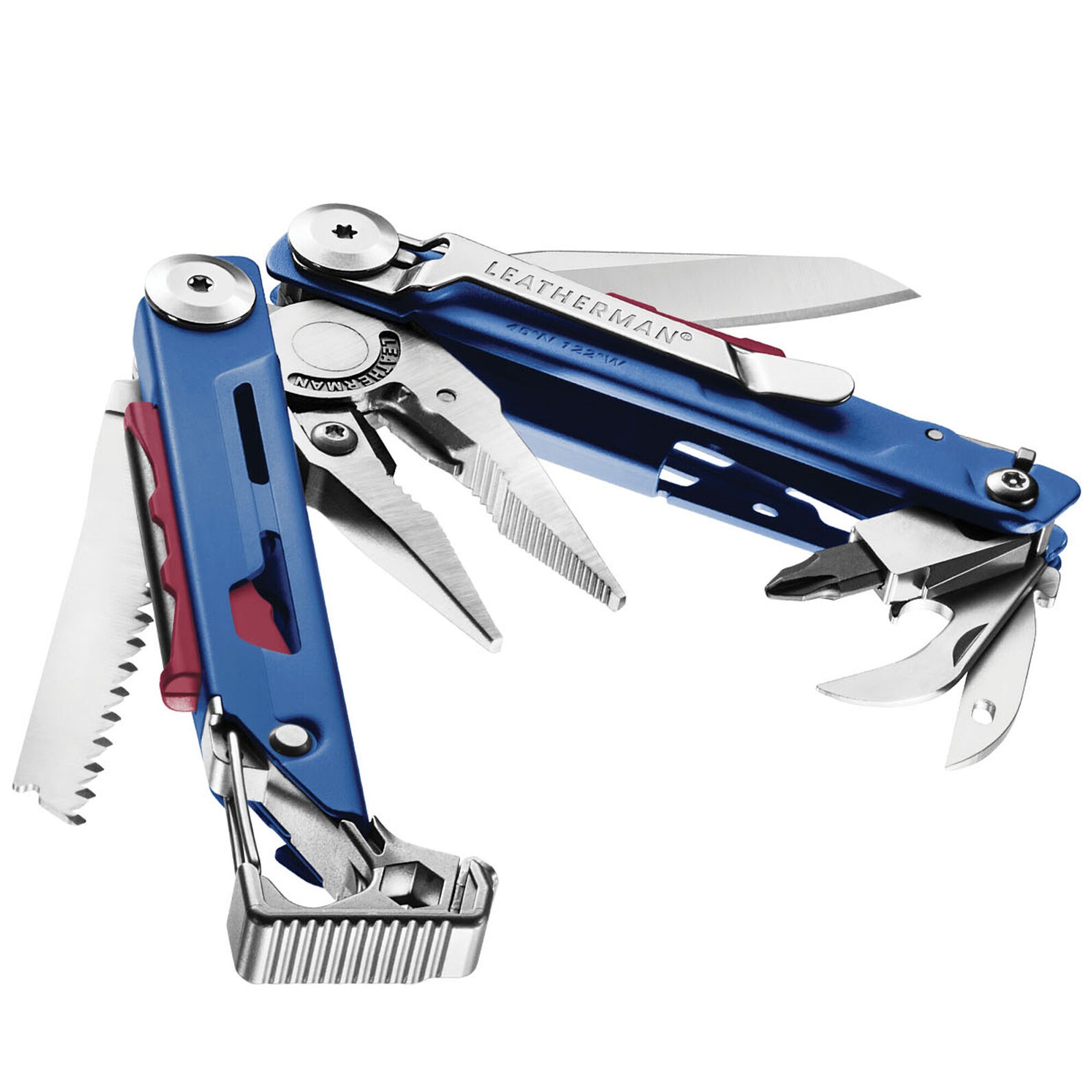 Multitool Leatherman Signal Cobalt z kaburą