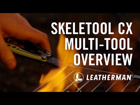 Multitool Leatherman Skeletool CX - Nightshade