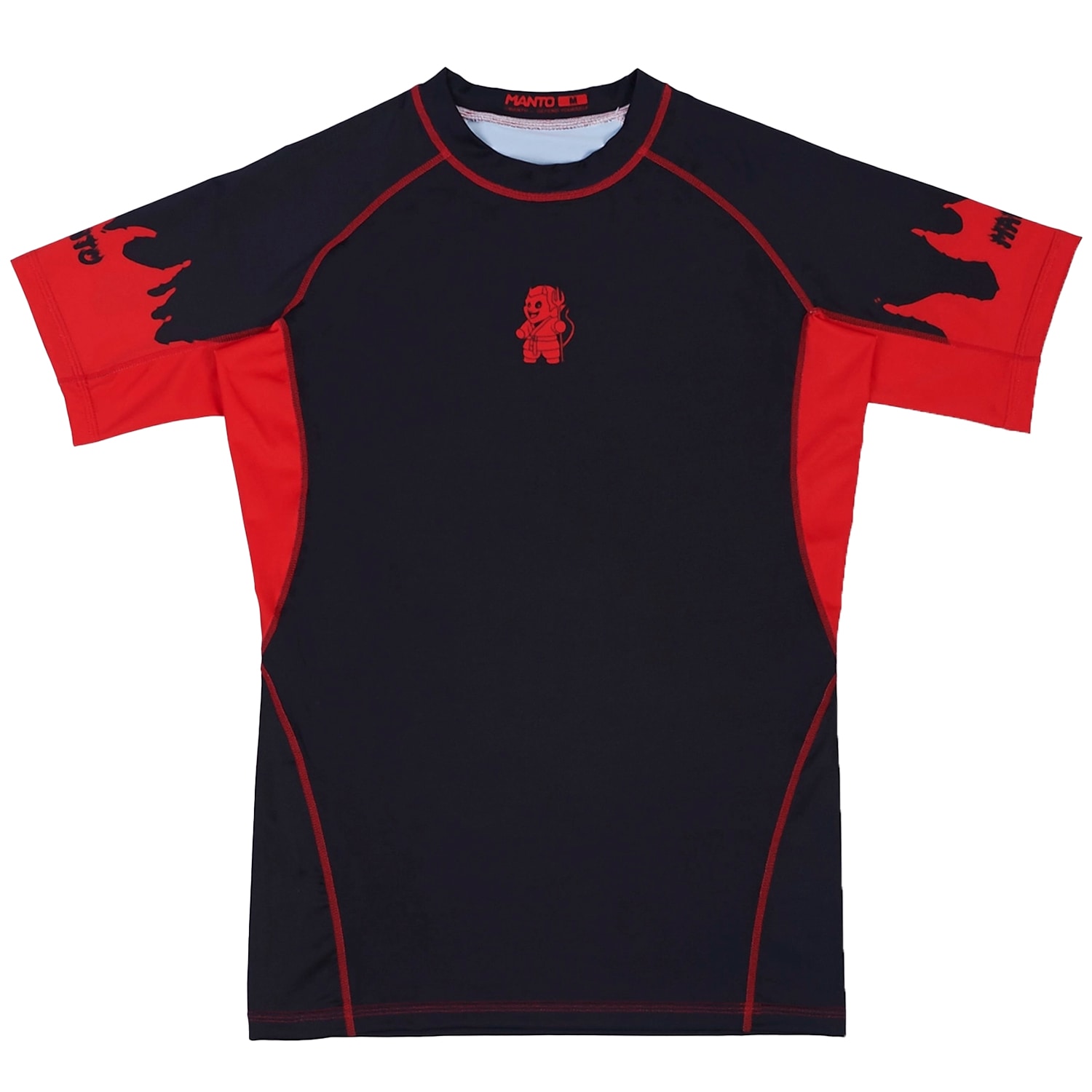 Термоактивна футболка Manto Rashguard Hell - Black