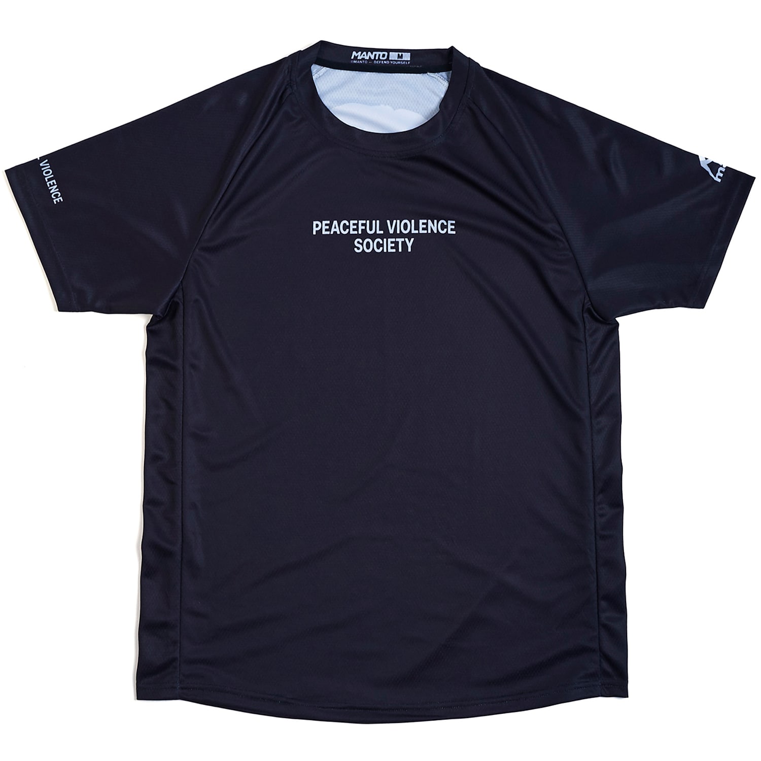 Термоактивна футболка Manto Society - Black