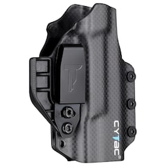 Kabura wewnętrzna z klipsem Cytac Carbon Fiber IWB do pistoletów Glock 19 - Black