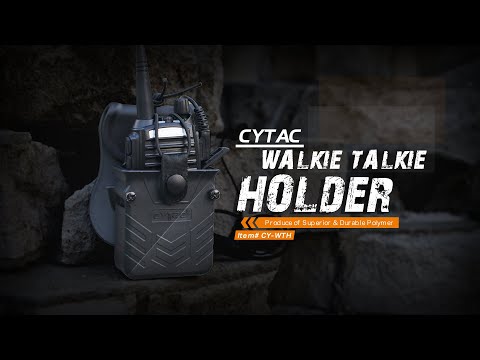 Кобура для радіостанції Cytac Walkie Talkie Belt Loop - Black