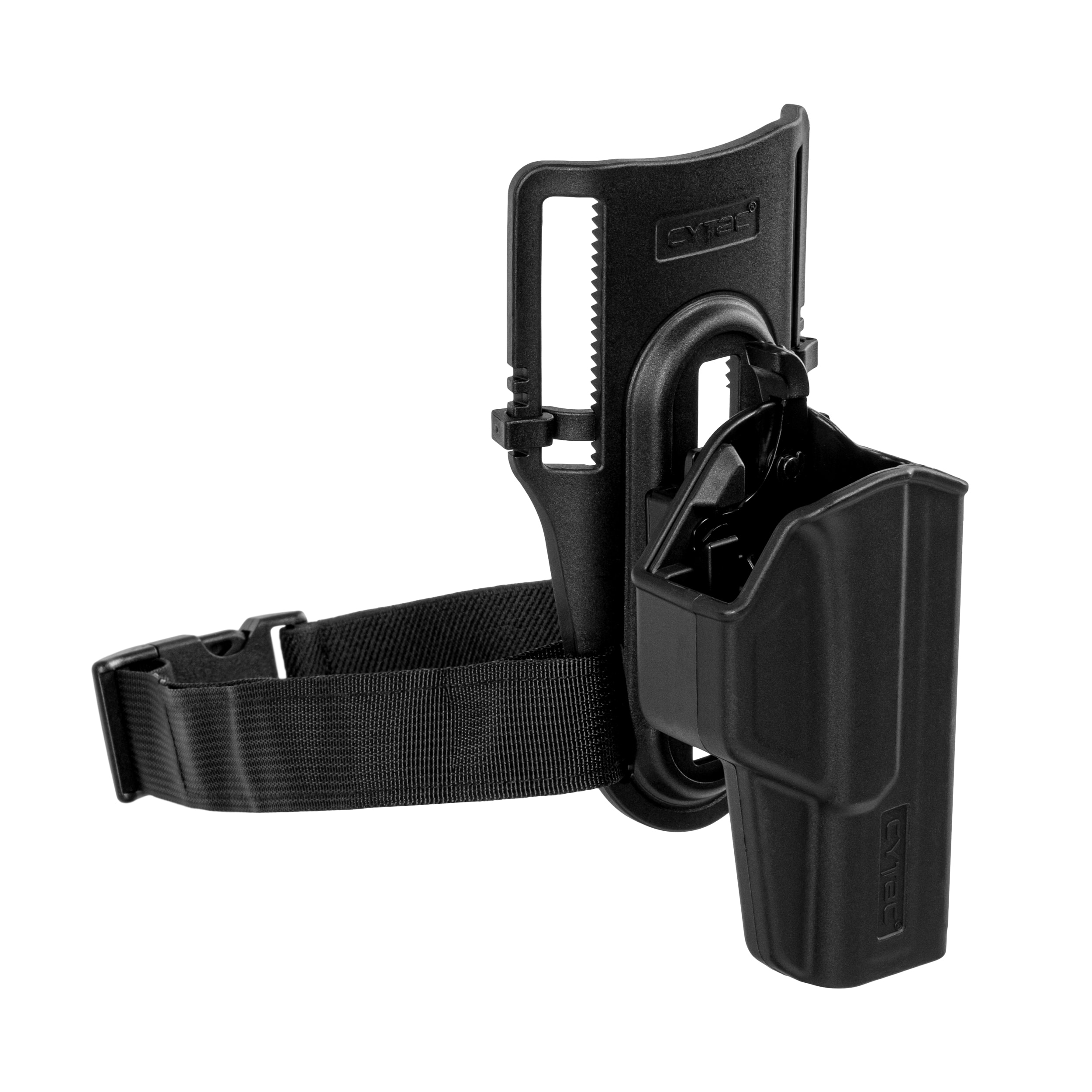 Kabura Cytac Low Ride Belt Loop do pistoletów Glock 17 - Black