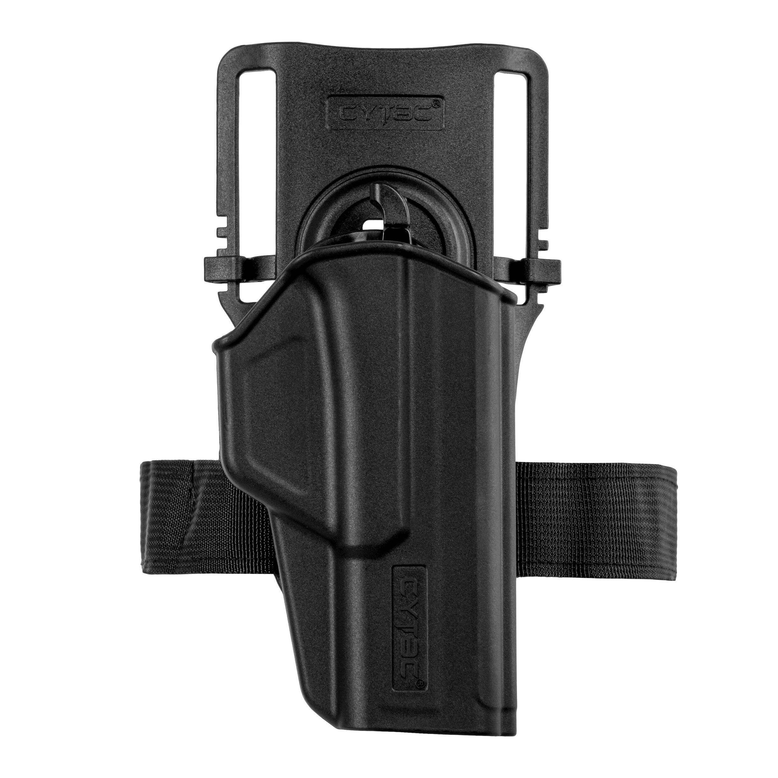 Kabura Cytac Low Ride Belt Loop do pistoletów Glock 17 - Black