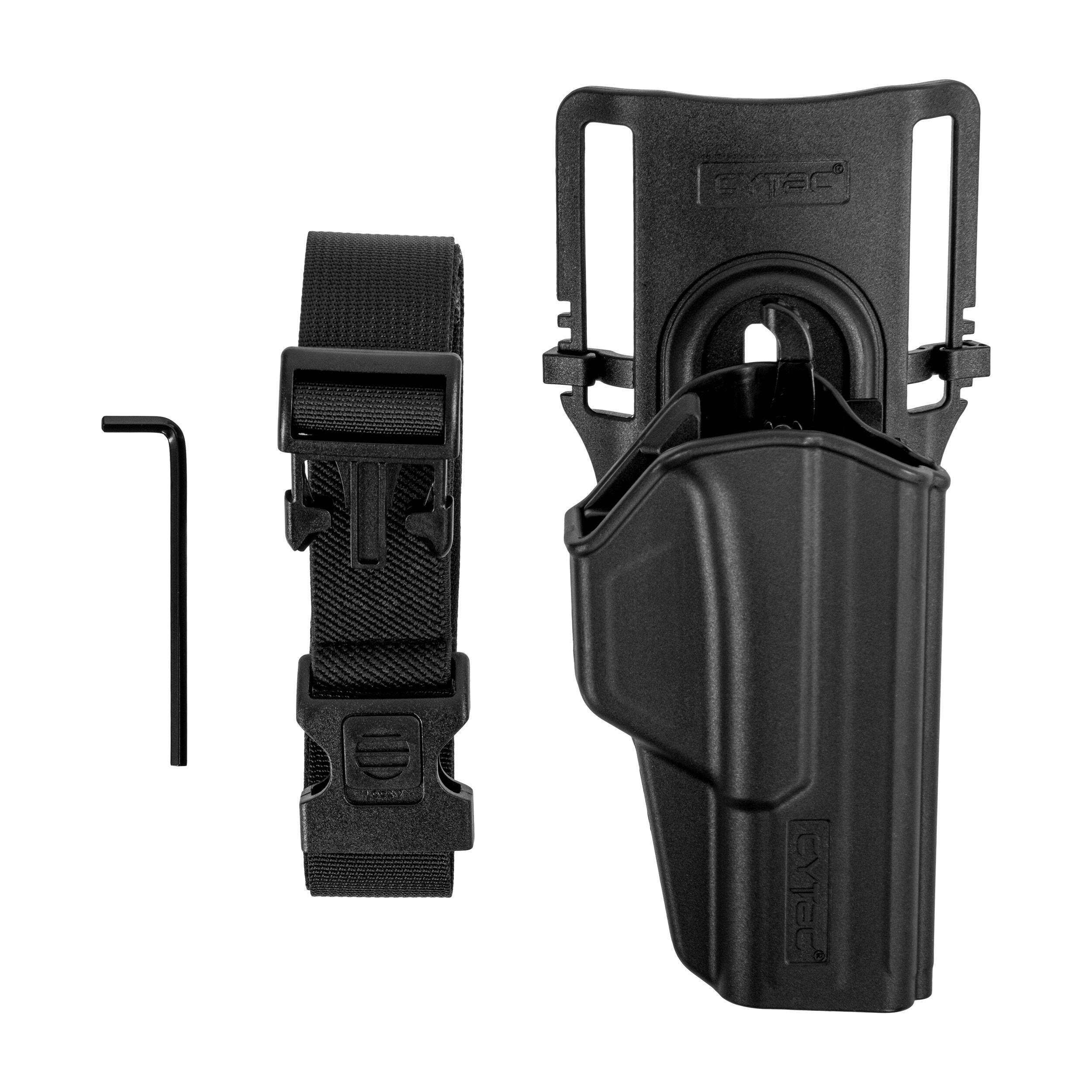 Kabura Cytac Low Ride Belt Loop do pistoletów Glock 17 - Black