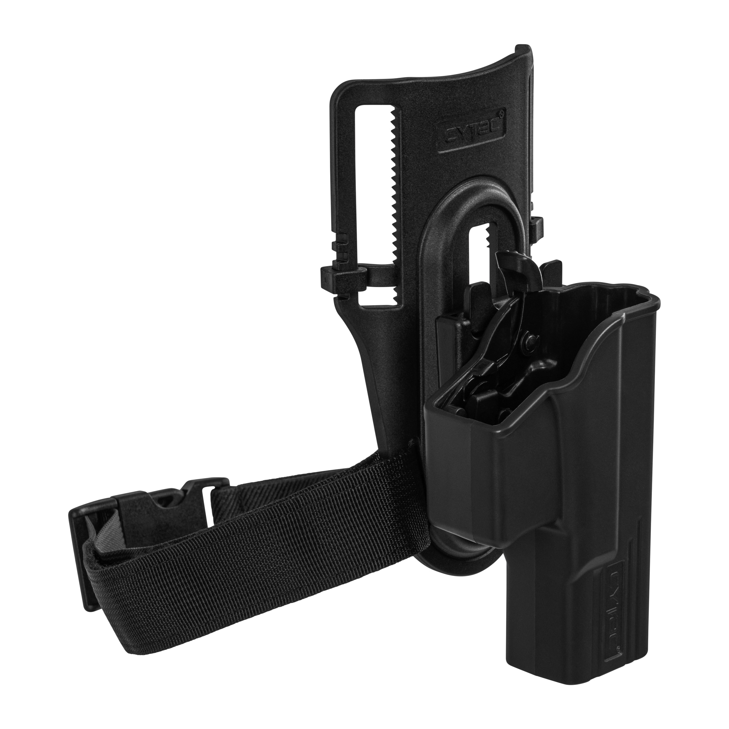 Kabura Cytac Low Ride Belt Loop do pistoletów Glock 19 - Black
