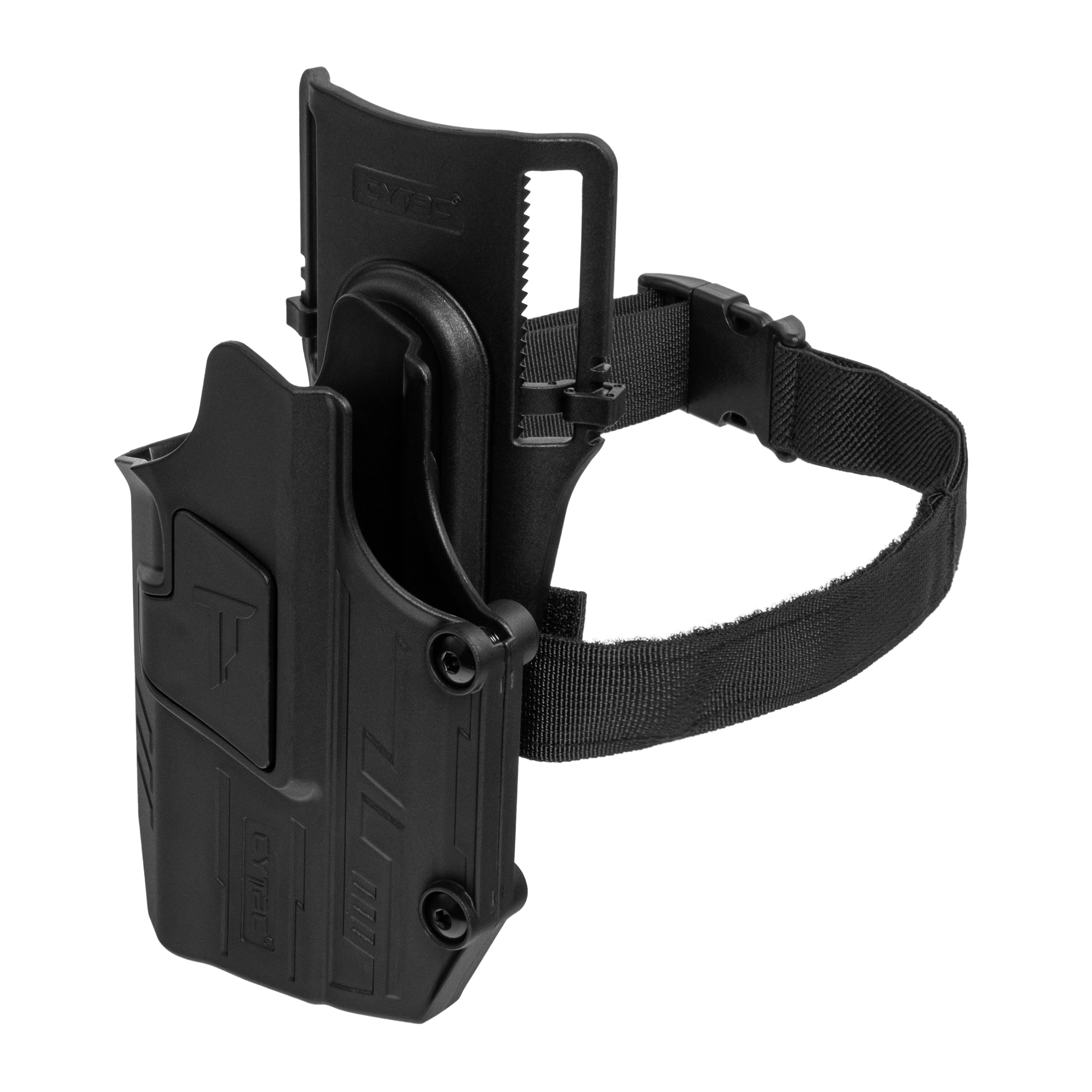 Kabura Cytac Mega-Fit Full Size Light Low Ride Belt Loop - Black
