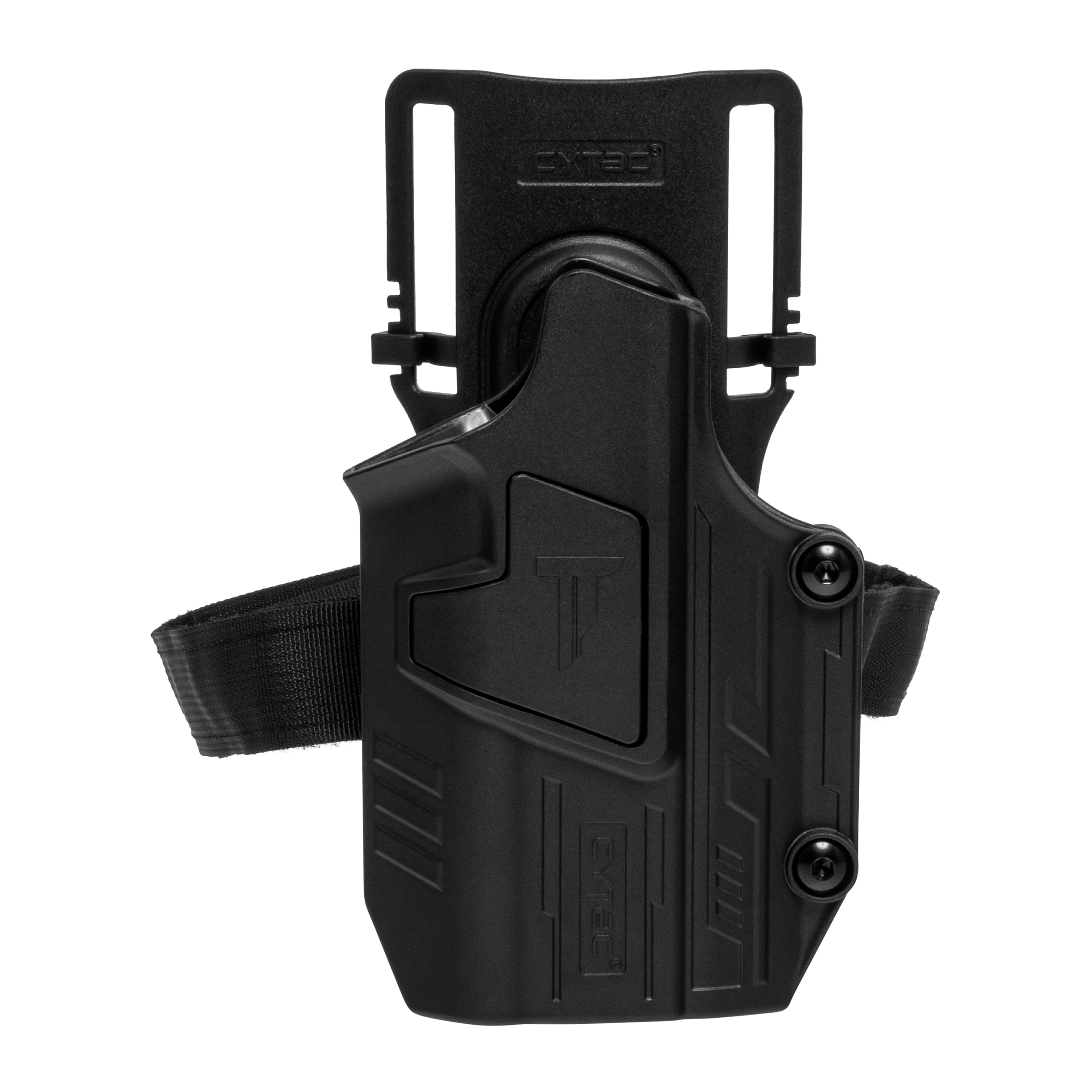 Kabura Cytac Mega-Fit Full Size Light Low Ride Belt Loop - Black