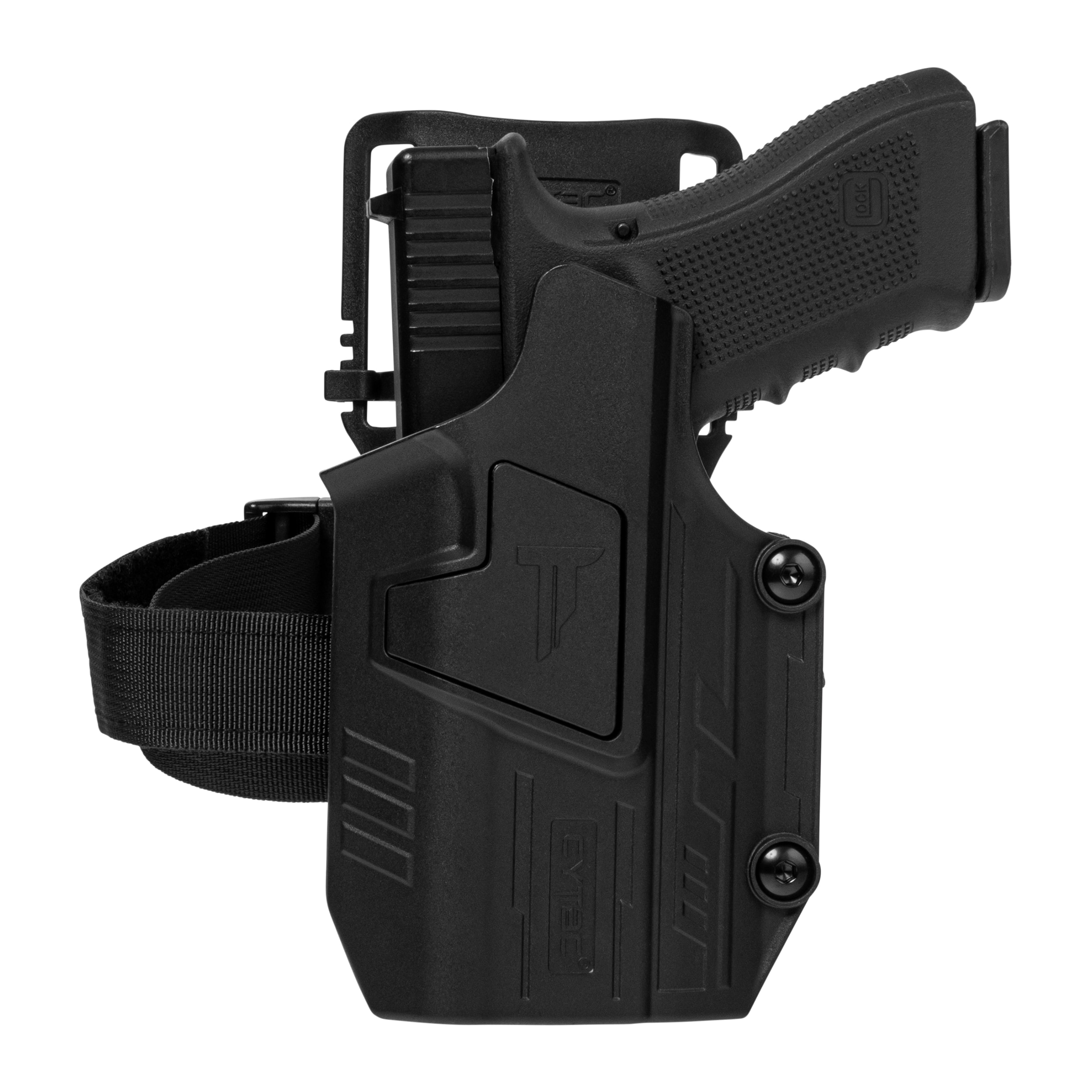 Kabura Cytac Mega-Fit Full Size Light Low Ride Belt Loop - Black