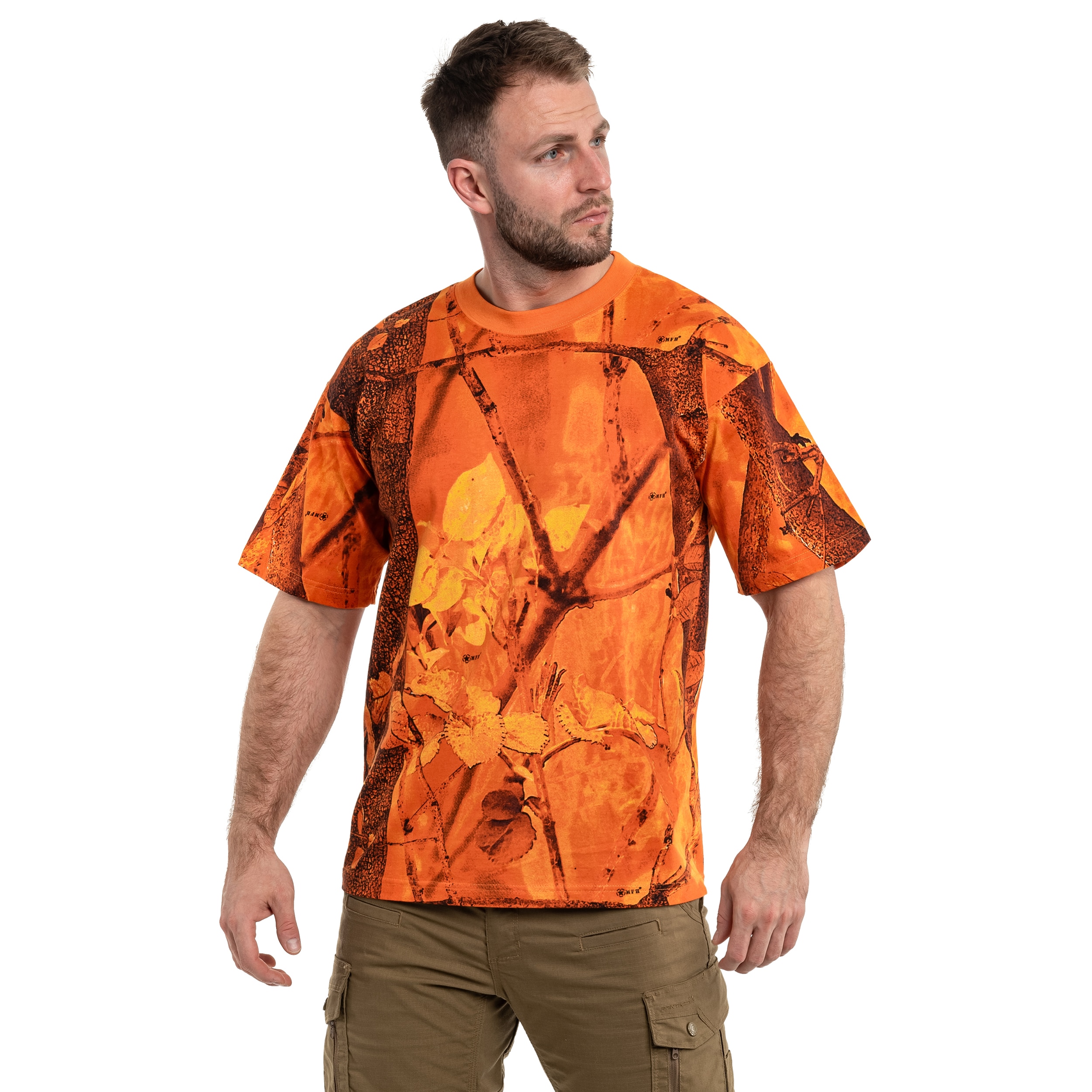 Koszulka T-shirt MFH - Hunter-Orange