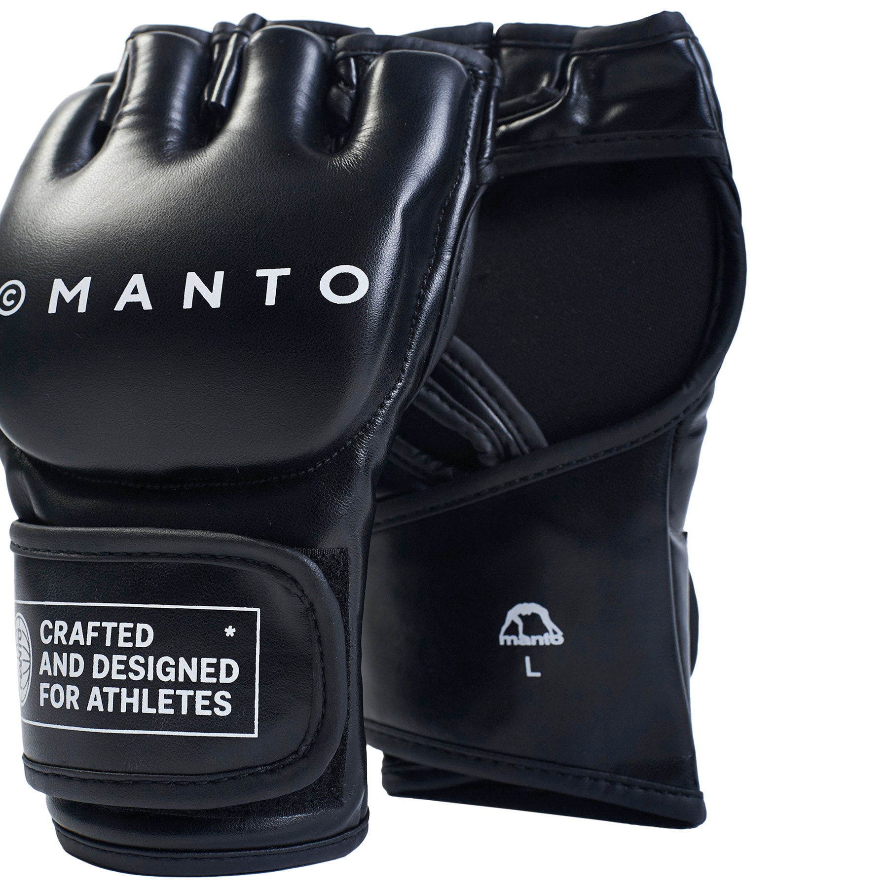 Rękawice do MMA Manto Impact - Czarne