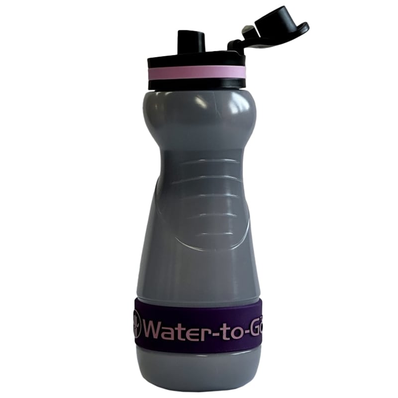 Butelka z filtrem Water-to-Go Sugarcane 550 ml - Acai Purple
