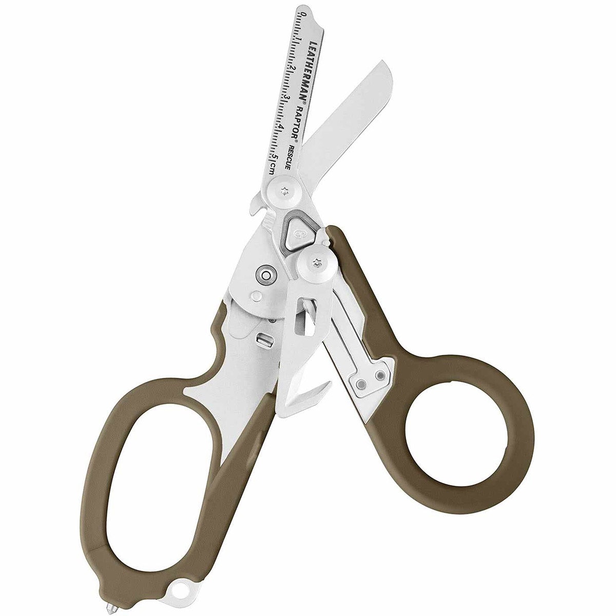 Multitool Leatherman Raptor Rescue Tan z kaburą Utility