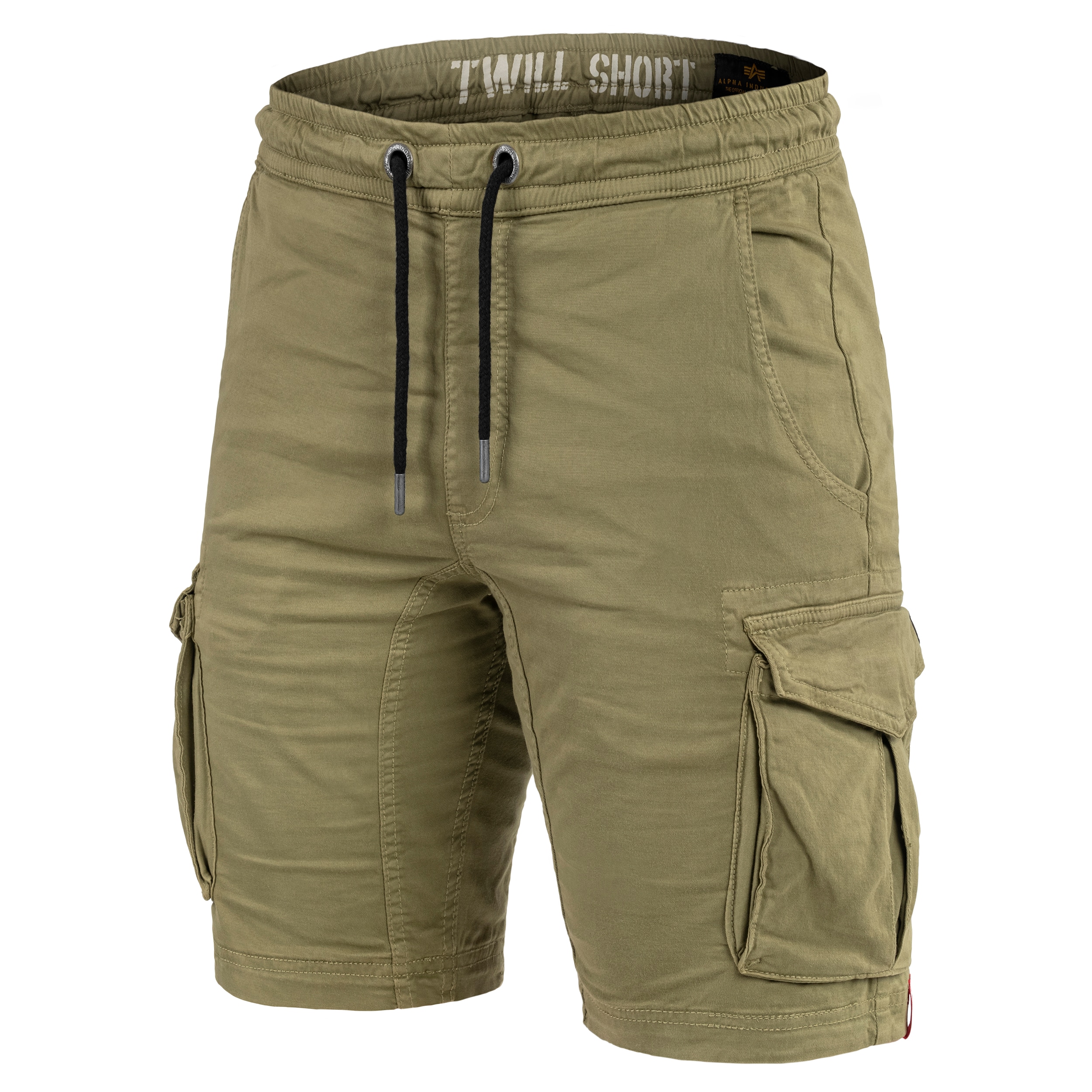 Szorty Alpha Industries Cotton Twill Jogger - Olive