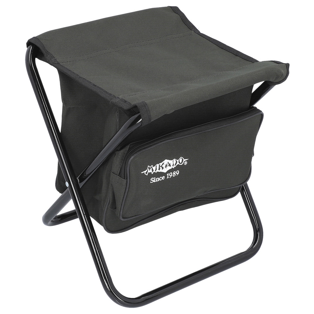 Розкладне туристичне крісло Mikado з сумкою (макс. 80 кг) - Зелене