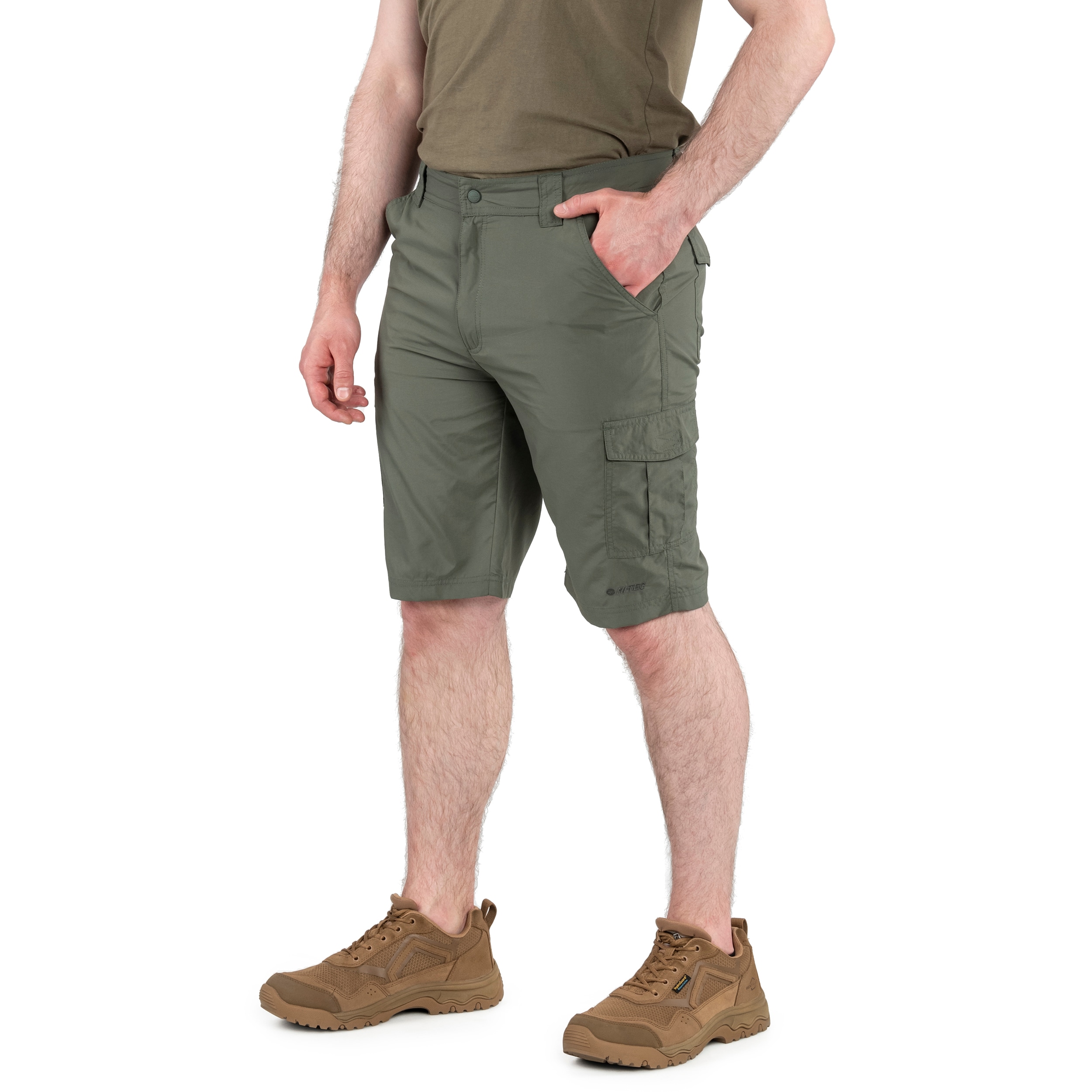 Szorty Hi-Tec LBG Loop 1/2 - Olive Green