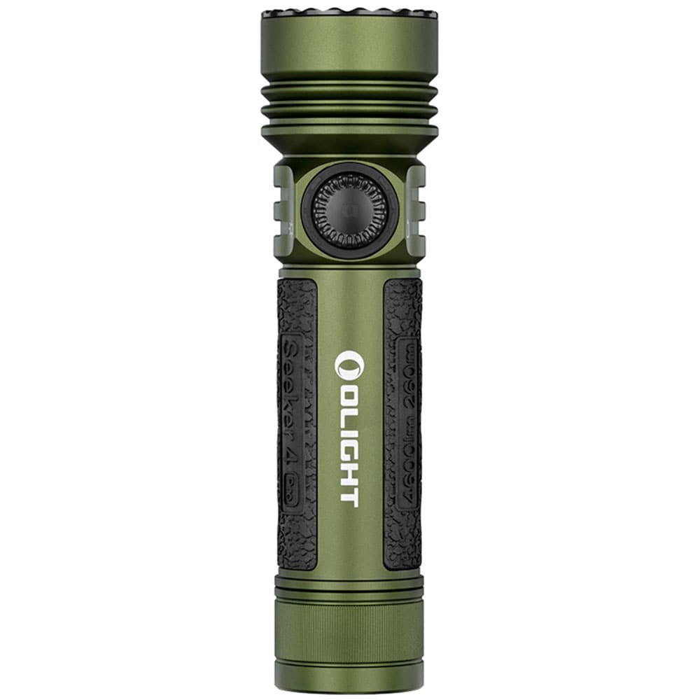 Latarka taktyczno-poszukiwawcza Olight Seeker 4 Pro Cool White OD Green - 4600 lumenów