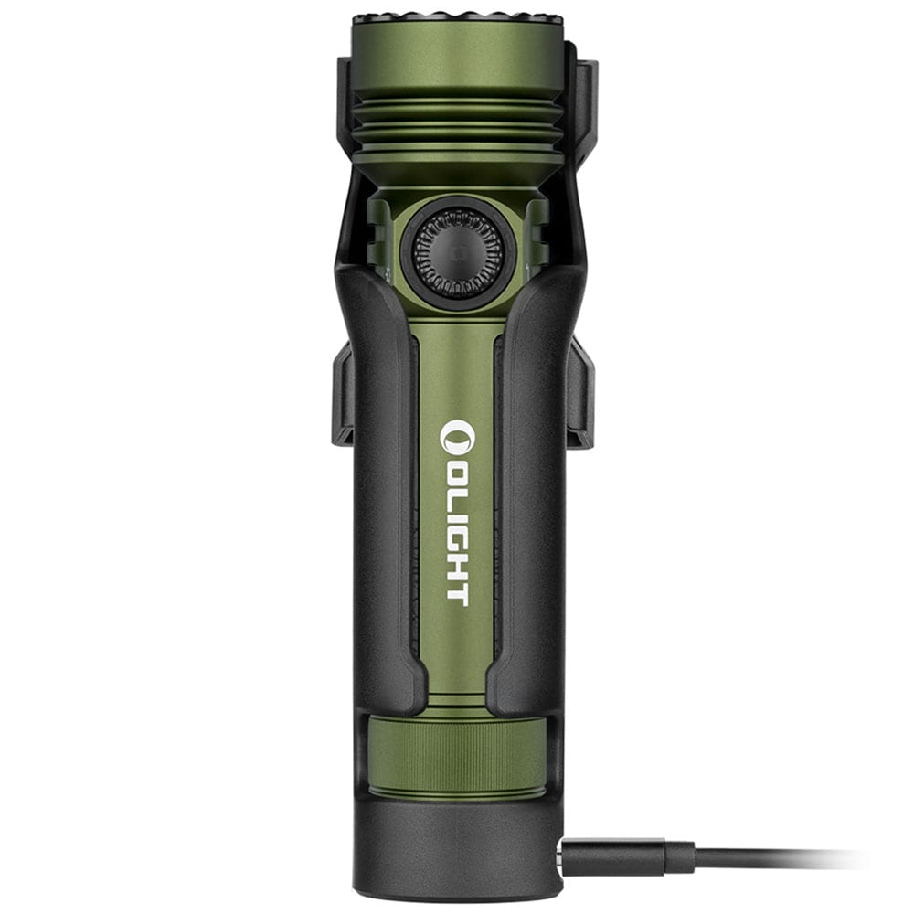 Latarka taktyczno-poszukiwawcza Olight Seeker 4 Pro Cool White OD Green - 4600 lumenów