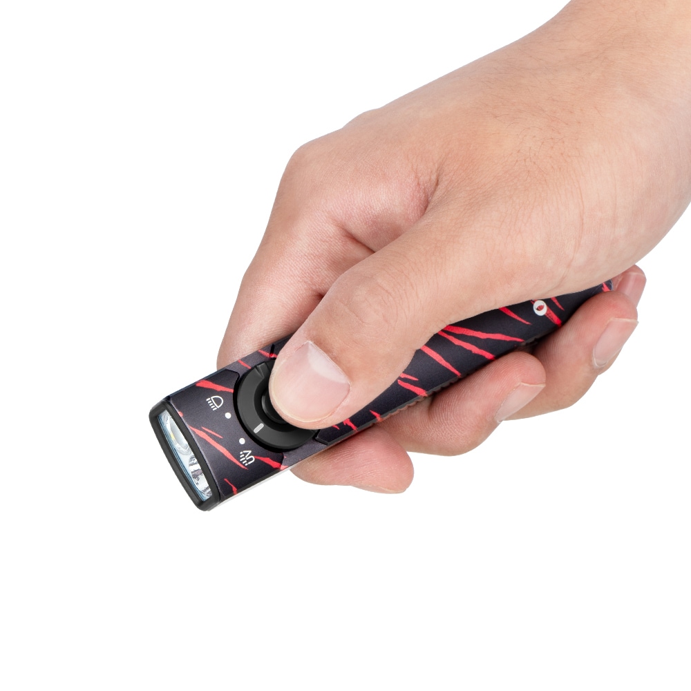 Latarka Olight Arkfeld UV Black Lava - 1000 lumenów