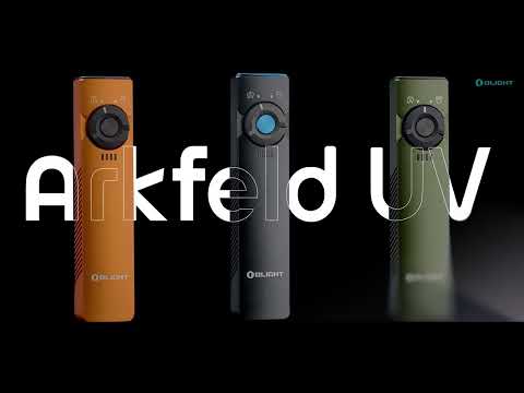 Latarka Olight Arkfeld UV Black Lava - 1000 lumenów