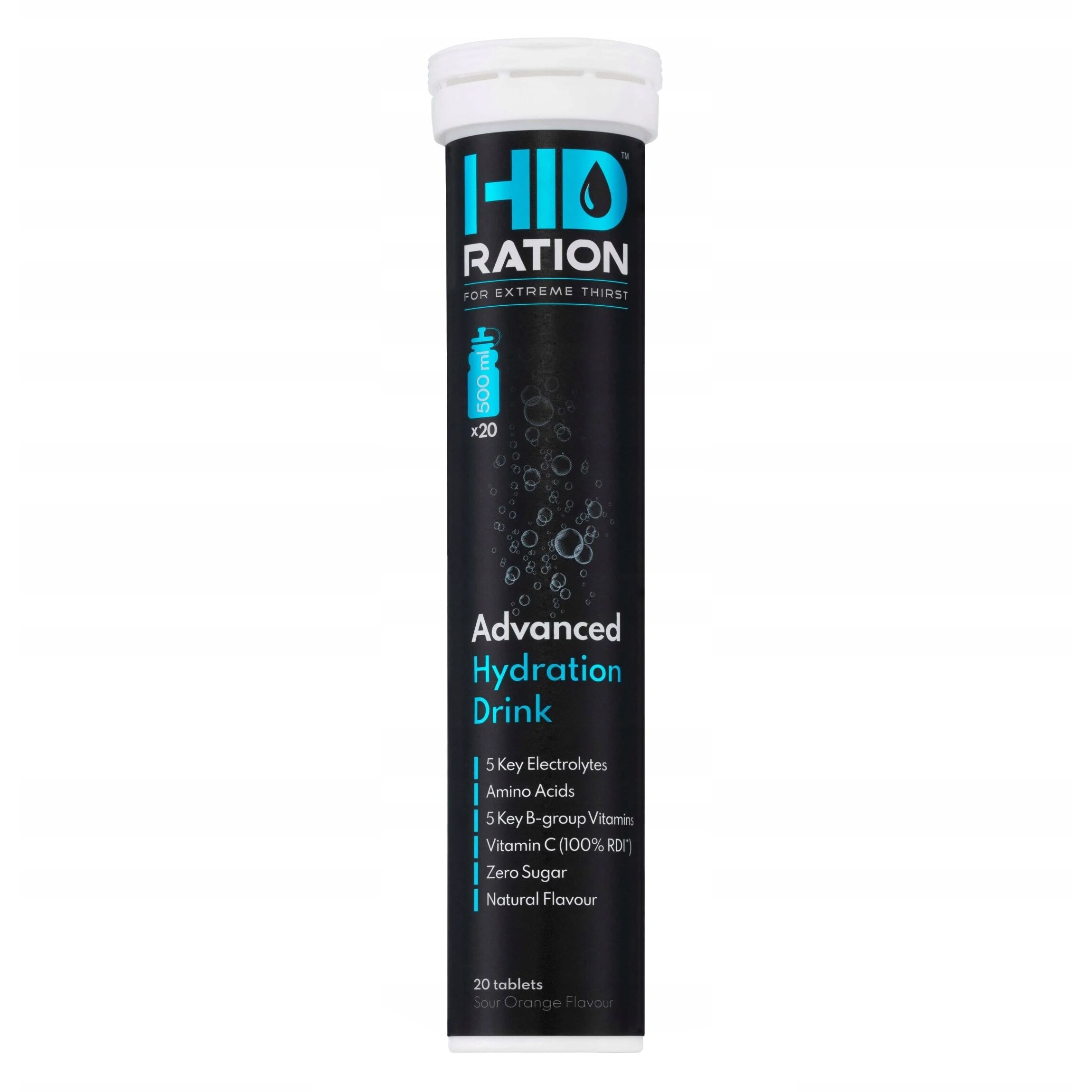 Suplement diety Hid-Ration Hipotonik - 20 tabletek musujących