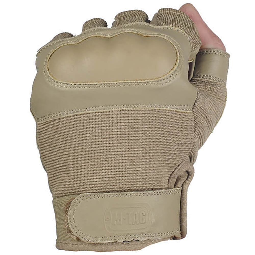 Тактичні рукавиці без пальців M-Tac Assault Tactical Mk.4 - Khaki