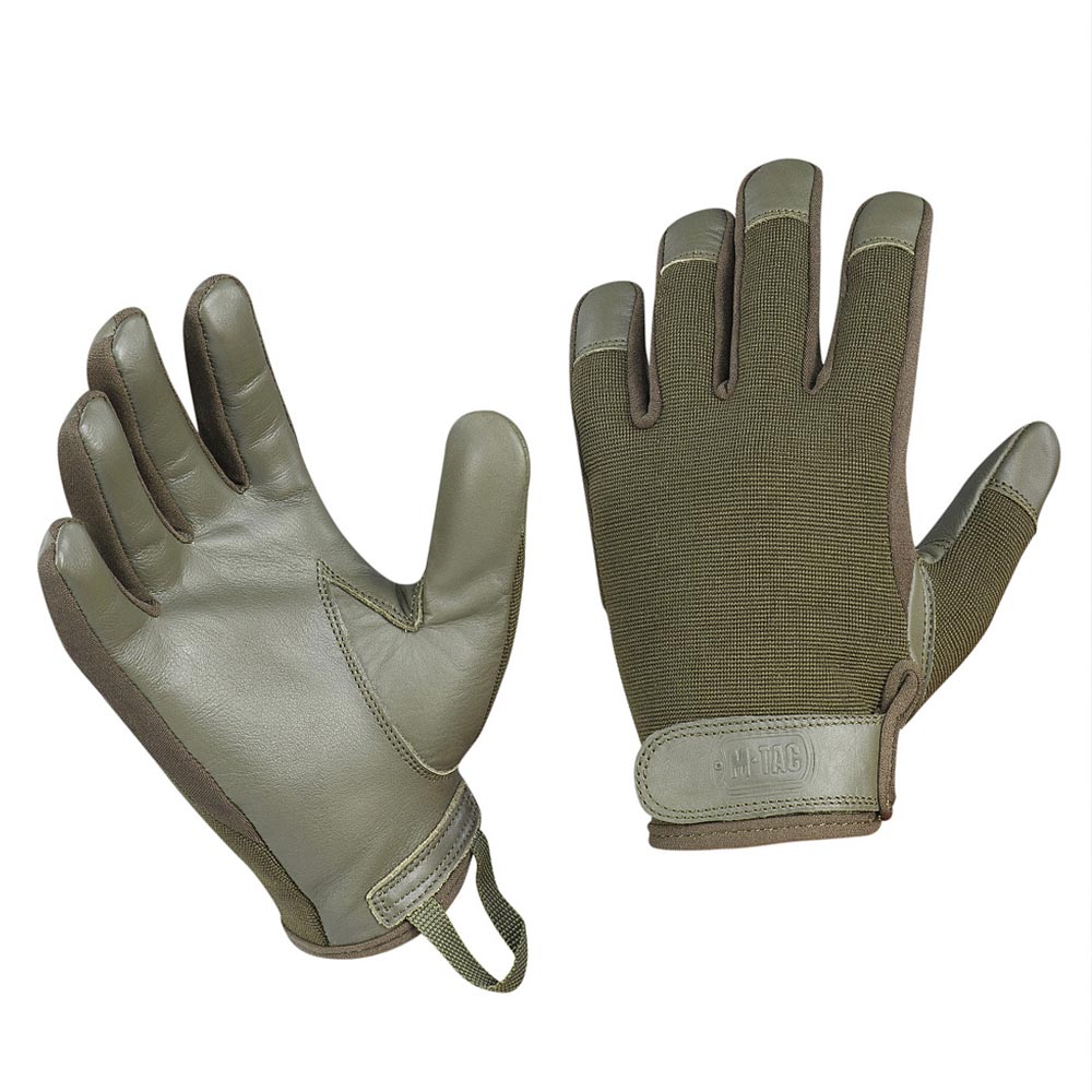 Тактичні рукавиці M-Tac Police - Olive