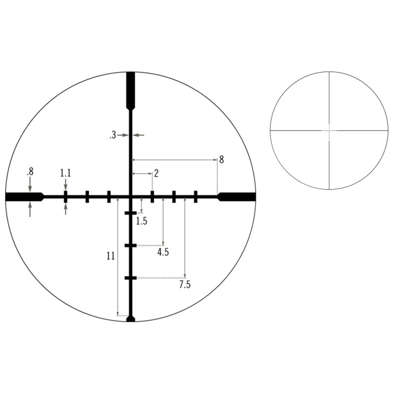 Оптичний приціл Vortex Crossfire II BDC 3-9x50