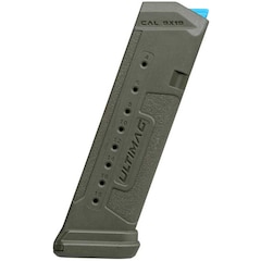 Magazynek 18 nabojowy FAB Defense Ultimag G17 kal. 9x19 mm do pistoletów Glock 17 - OD Green
