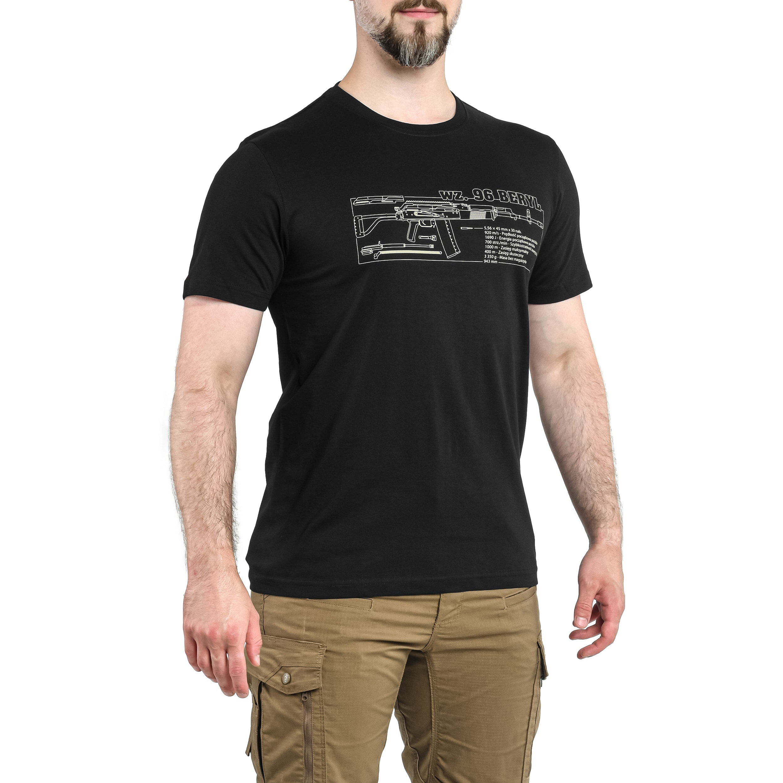 Koszulka T-Shirt wz. 96 Beryl - Black