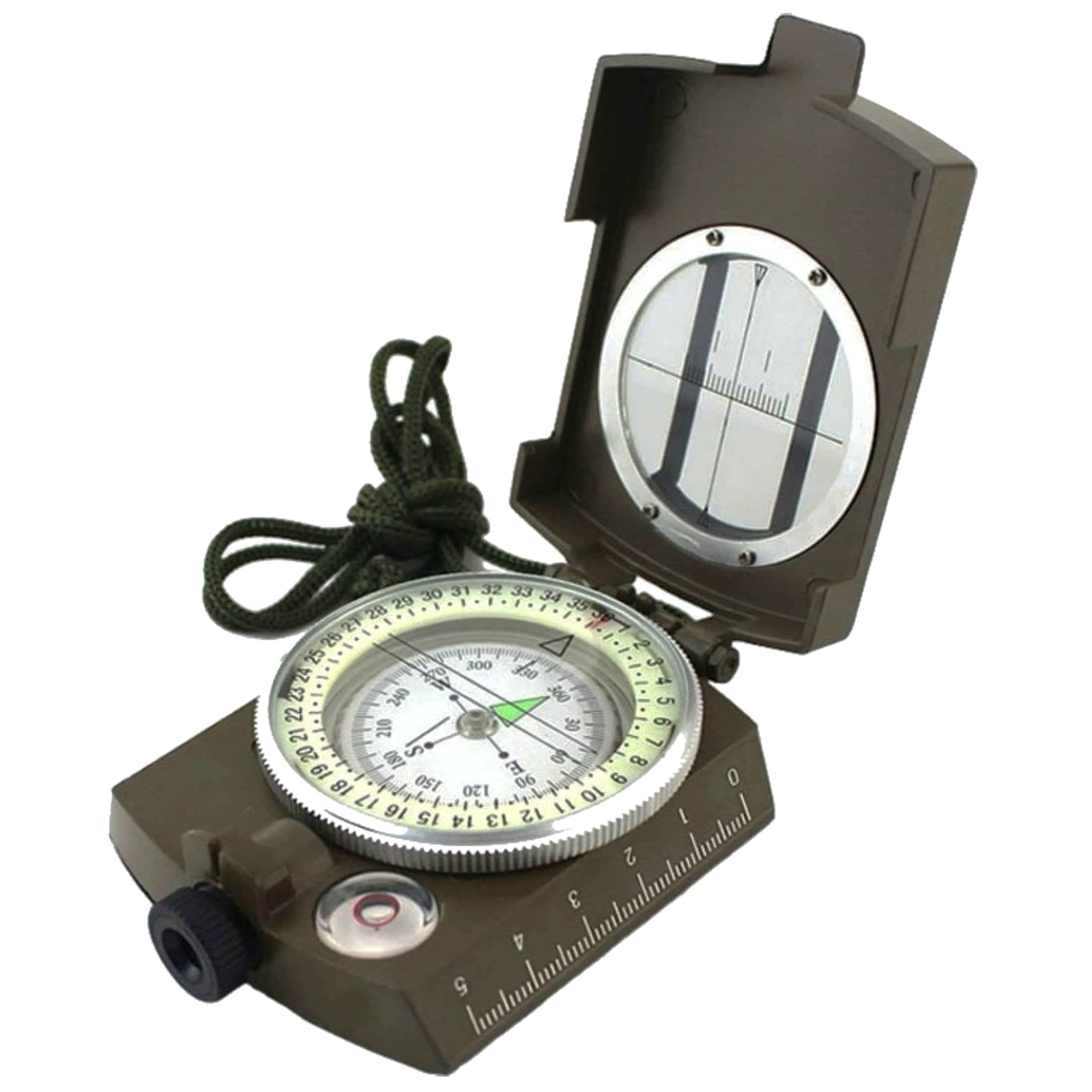 Kompas pryzmatyczny JB Tacticals  JB-02 - Green