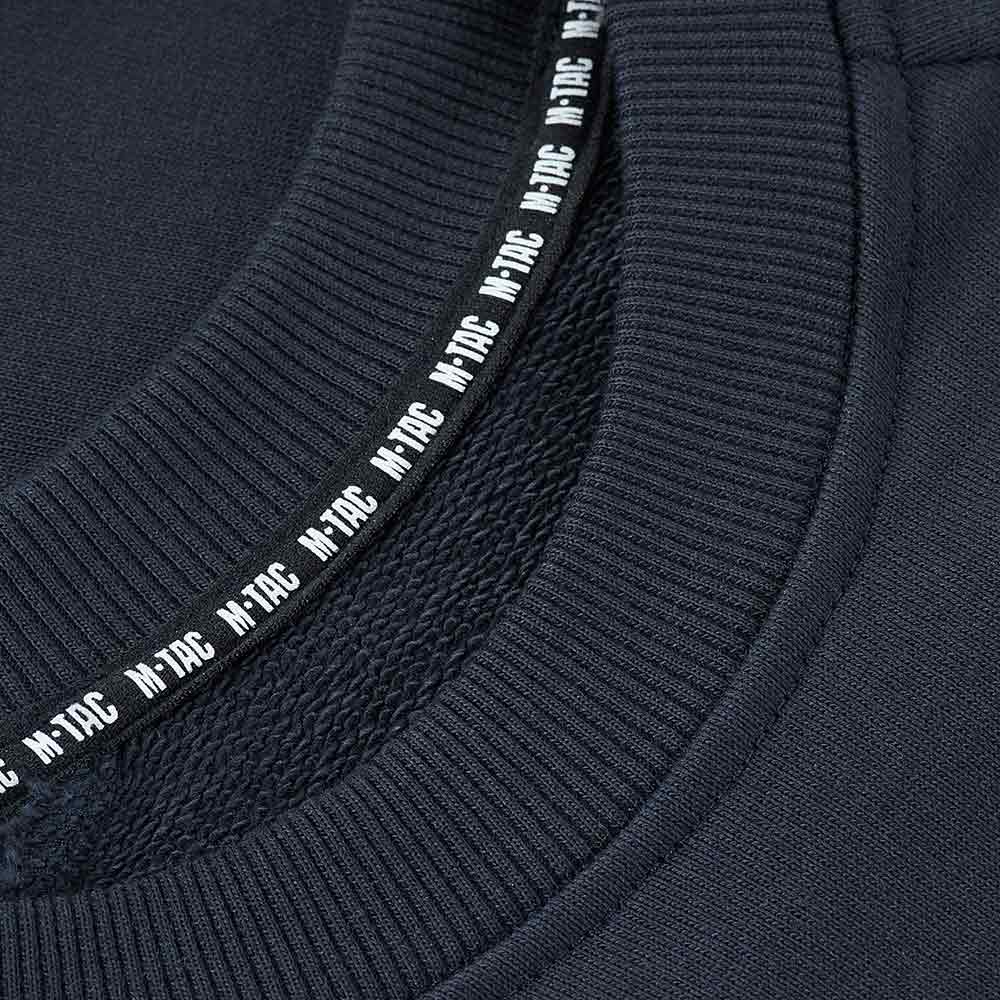 Кофта M-Tac Cotton Sweatshirt - Dark Navy Blue