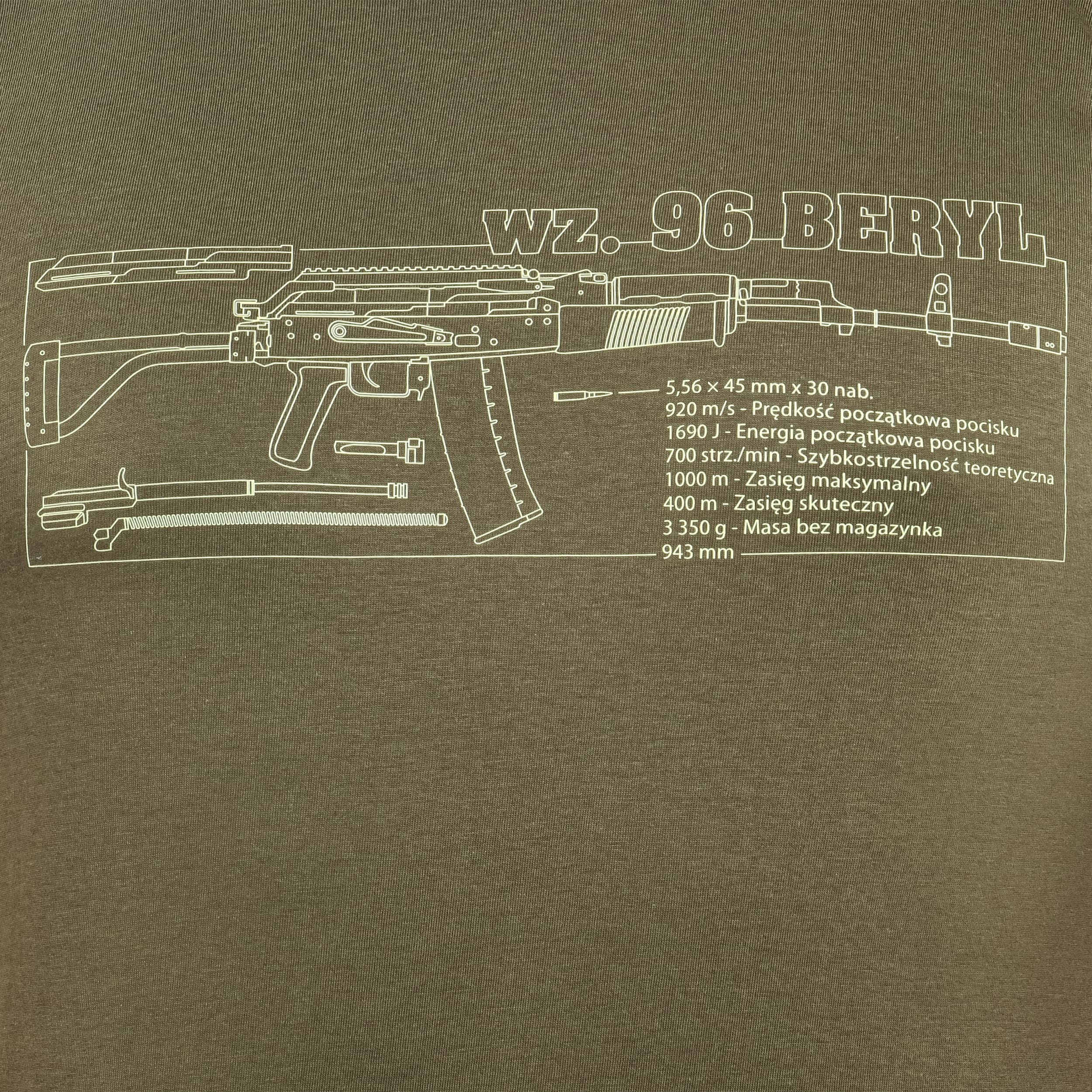 Koszulka T-Shirt wz. 96 Beryl - Olive