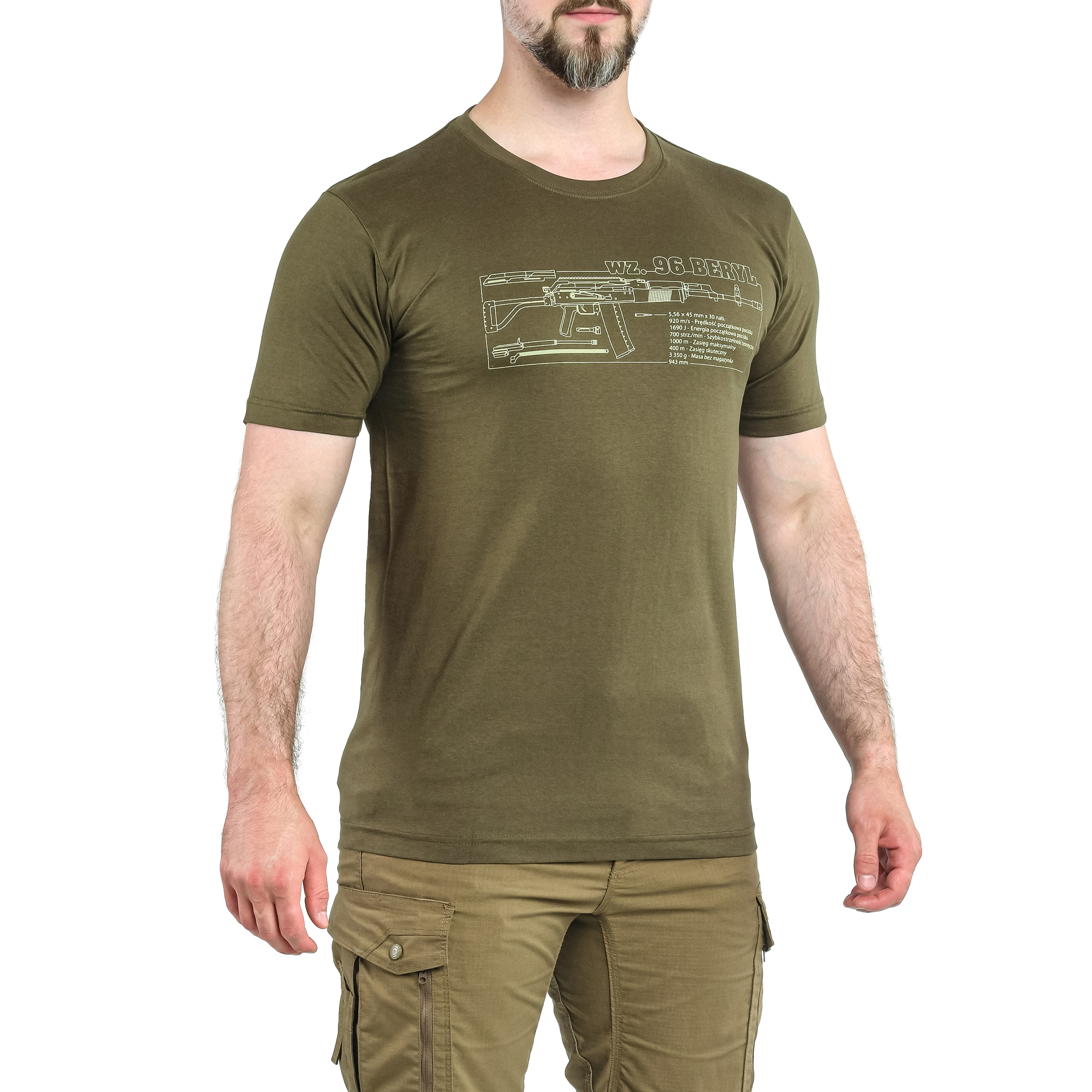 Koszulka T-Shirt wz. 96 Beryl - Olive