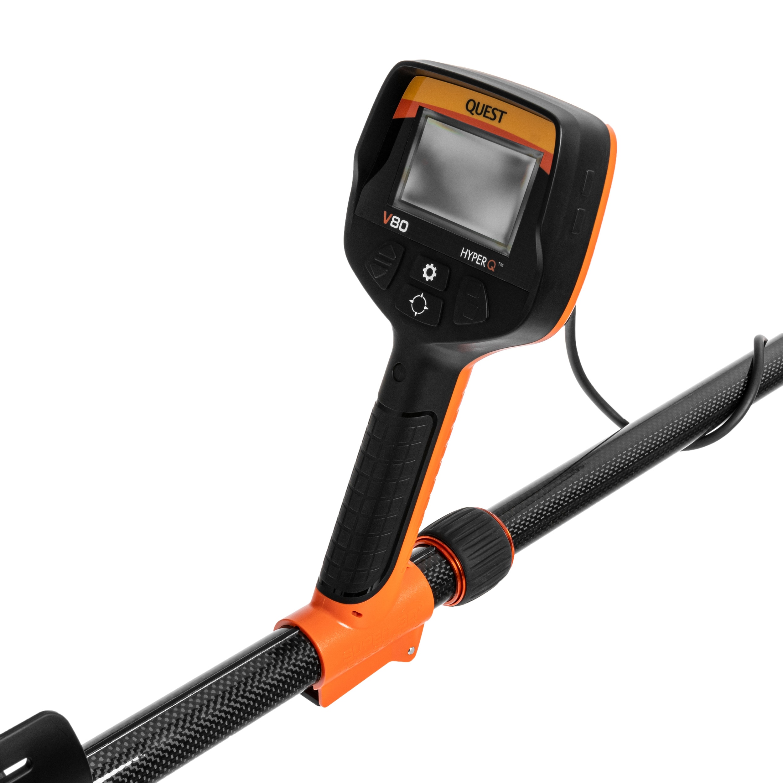 Wykrywacz metali Quest V80 + cewki Blizzard 9/11 + Xpointer Max - zestaw