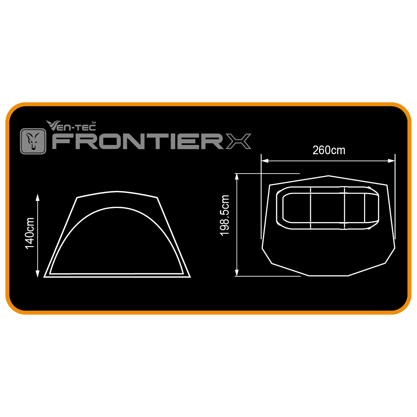 Namiot 2-osobowy FOX Frontier X Khaki