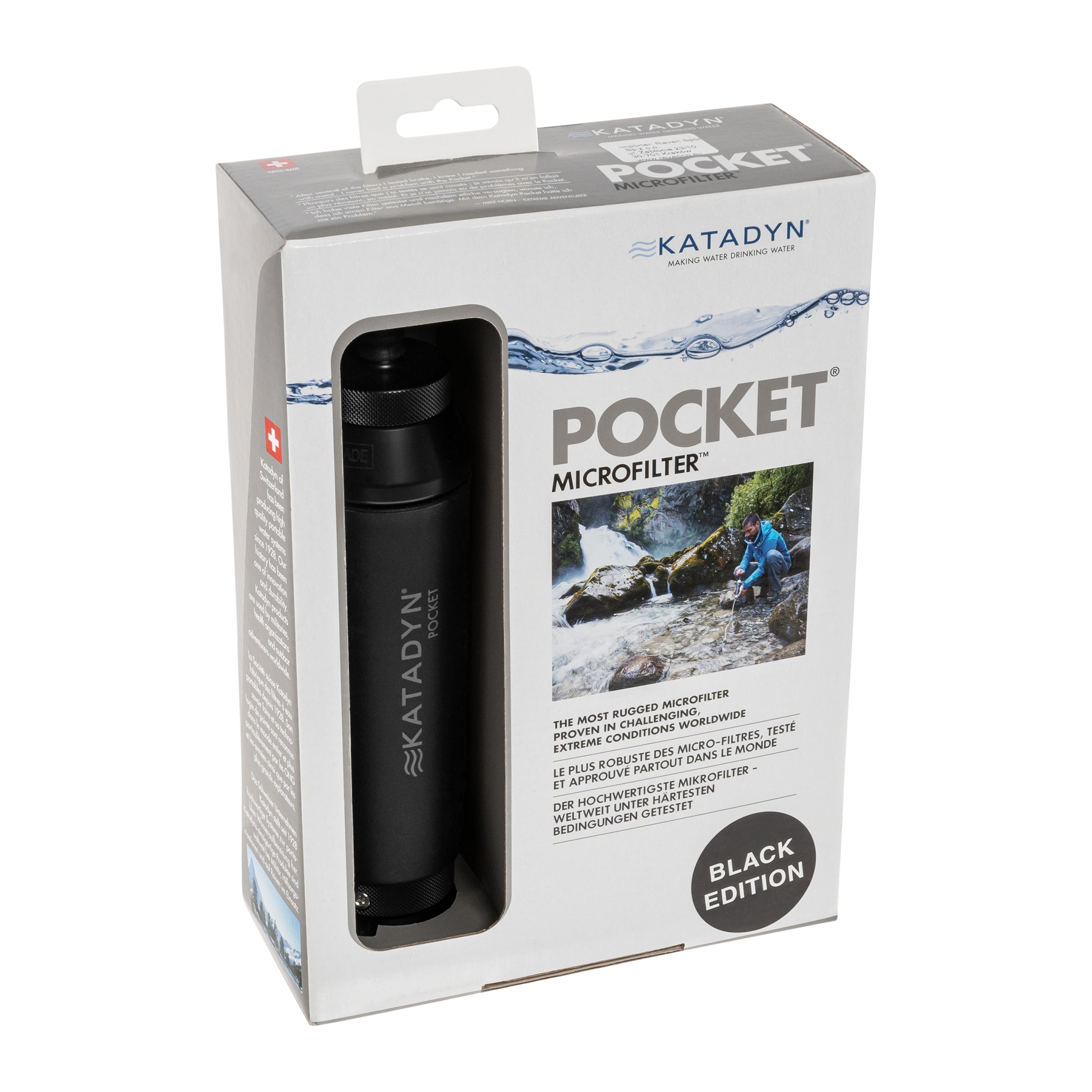 Filtr do wody Katadyn Pocket - Black Edition