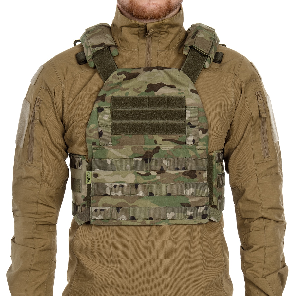 Kamizelka taktyczna typu Plate Carrier Maskpol Multicam