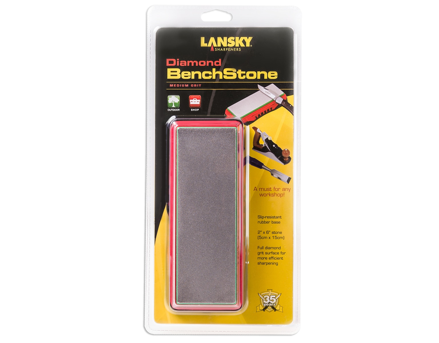 Алмазний точильний камінь Lansky Benchstone - середній