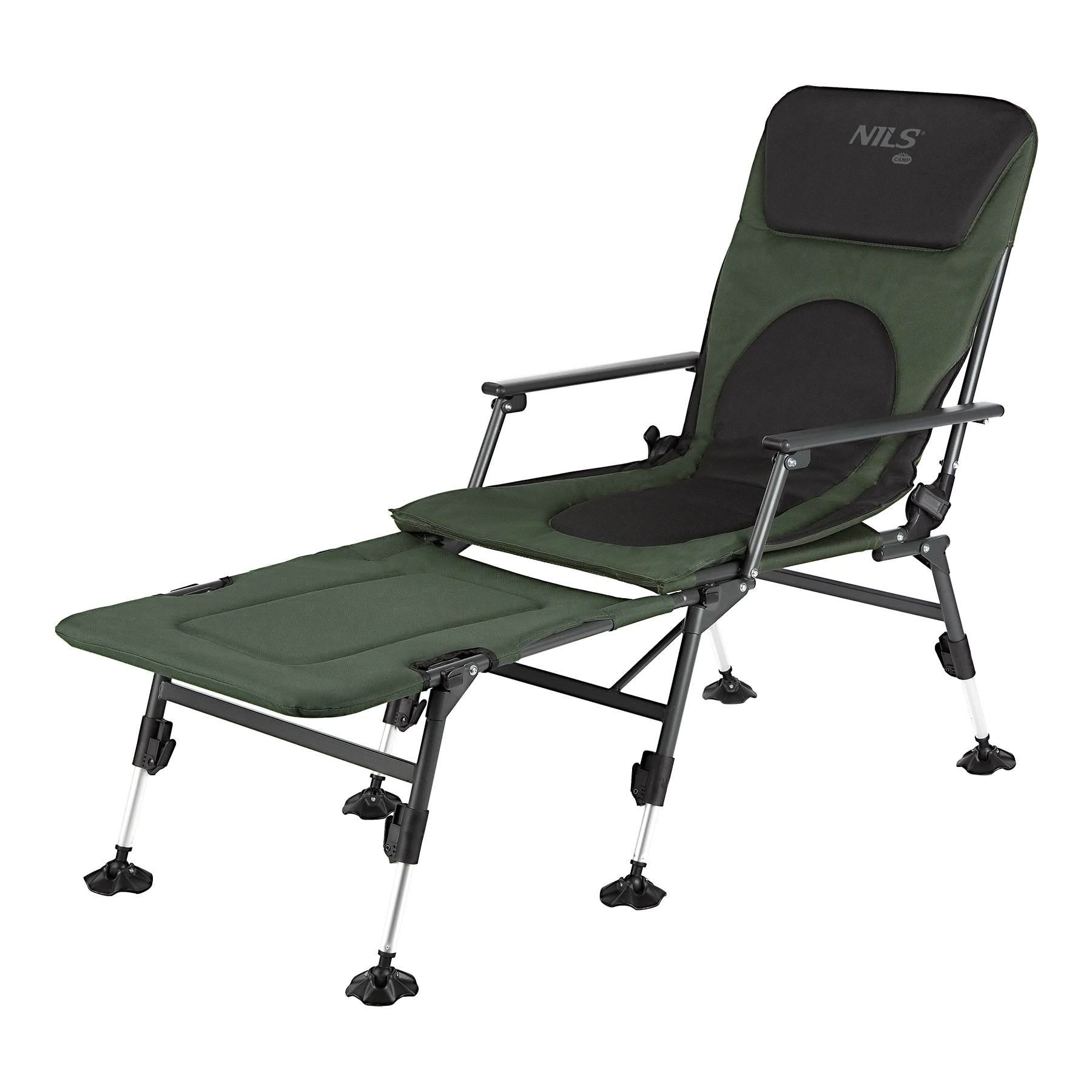 Туристичне крісло з підставкою для ніг Nils Camp NC1802
