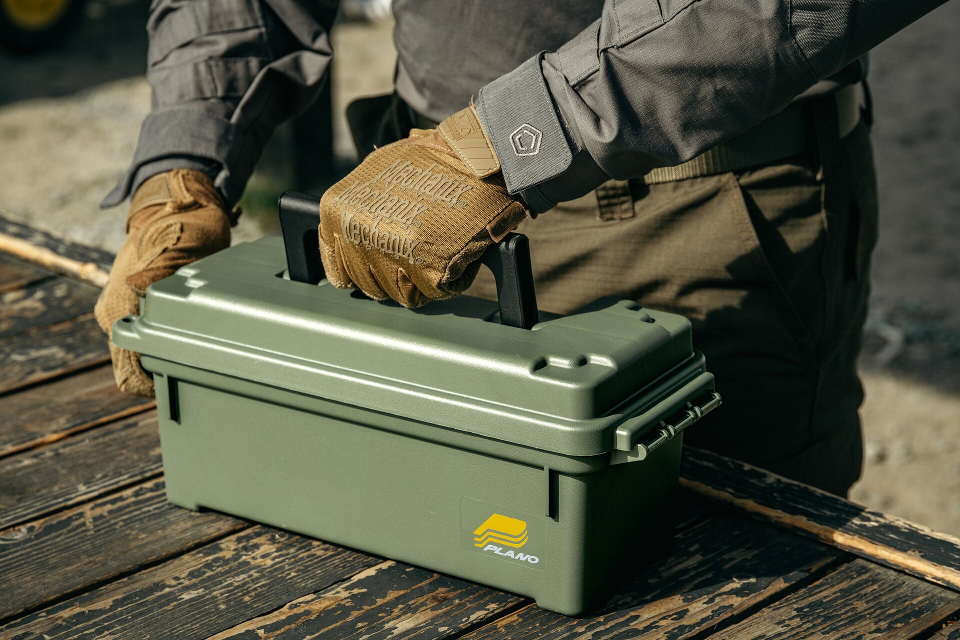 Skrzynia amunicyjna Plano Shot Shell Ammo Box Compact - Olive Drab