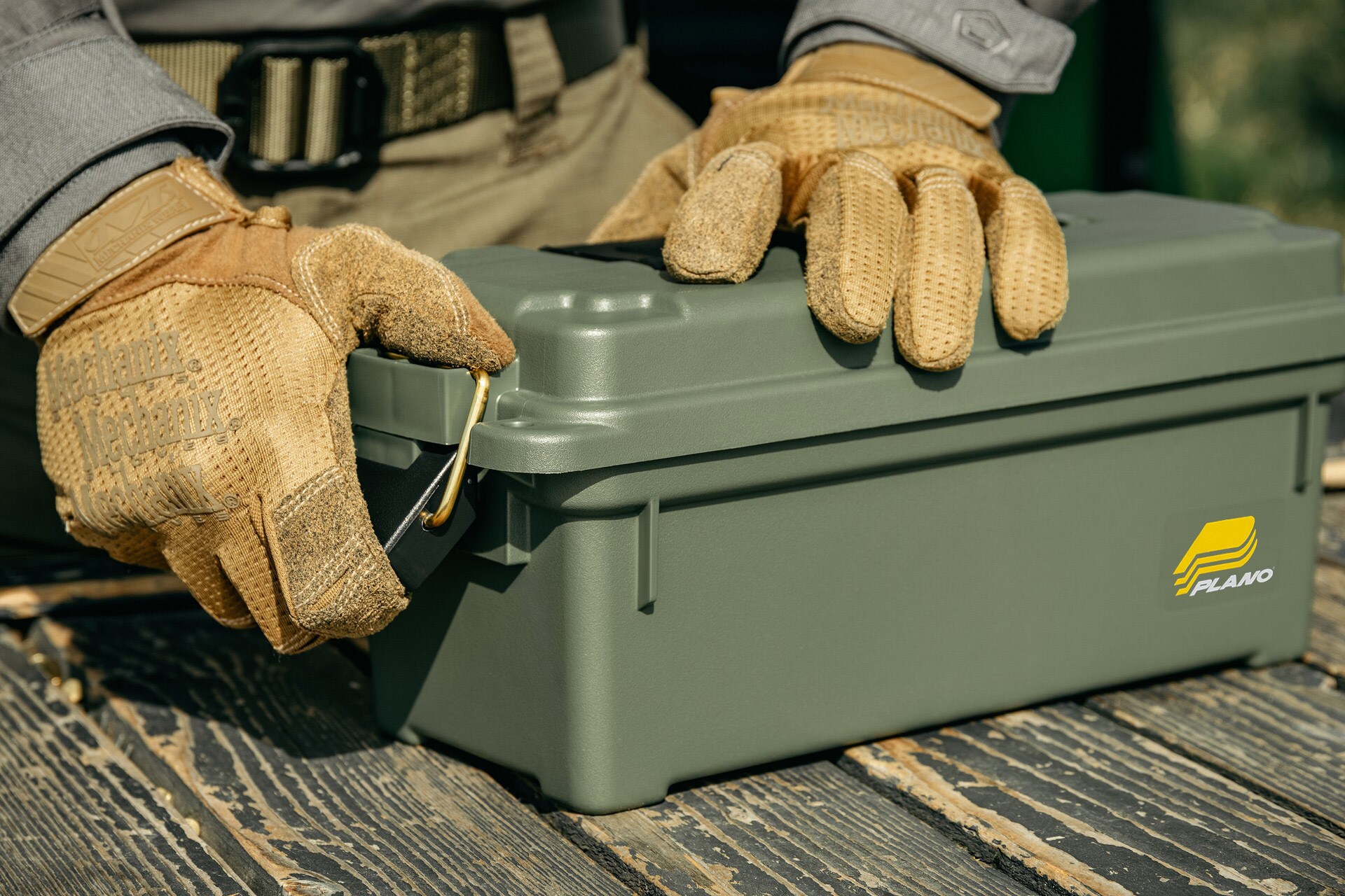 Skrzynia amunicyjna Plano Shot Shell Ammo Box Compact - Olive Drab