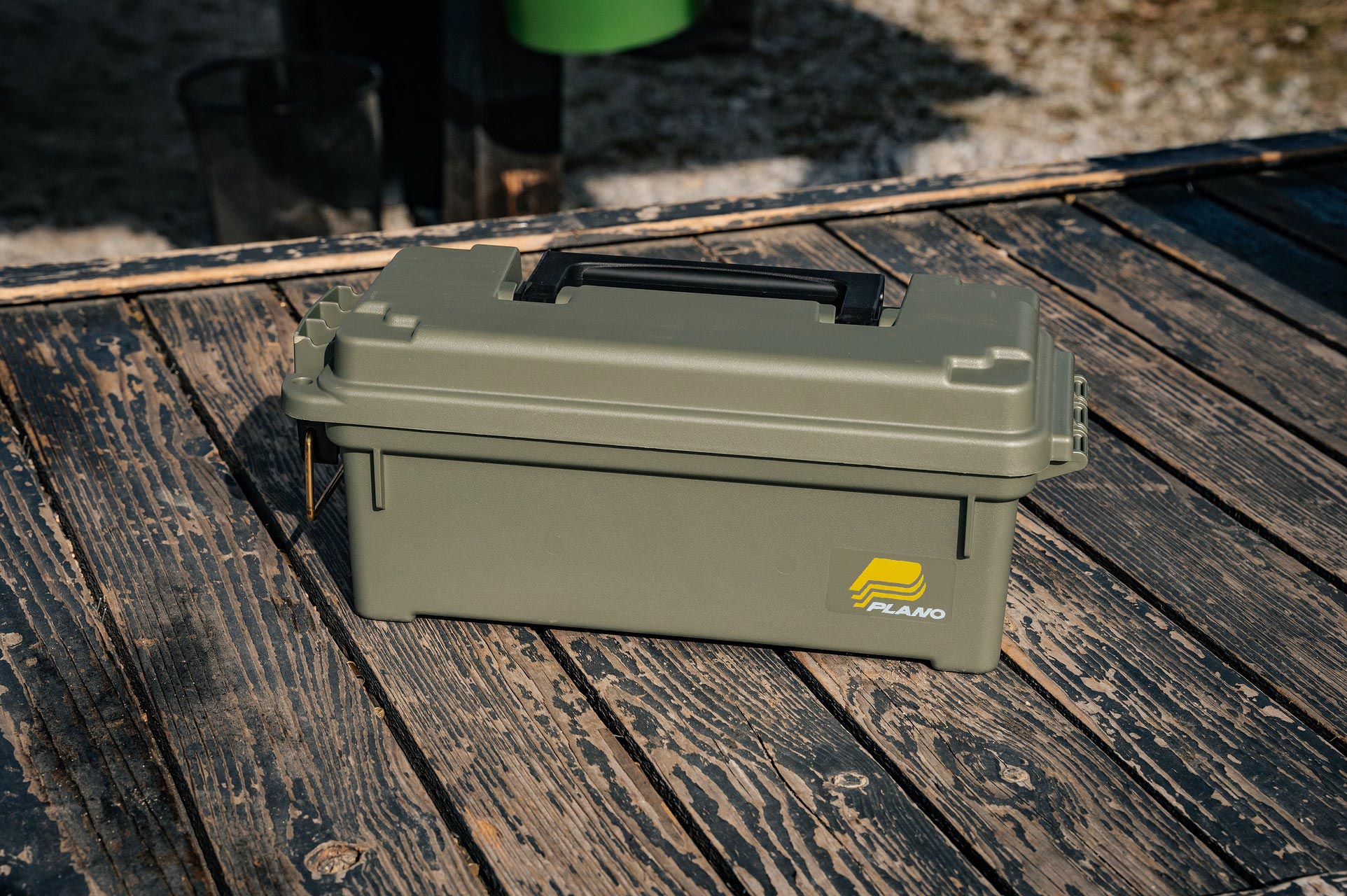 Skrzynia amunicyjna Plano Shot Shell Ammo Box Compact - Olive Drab