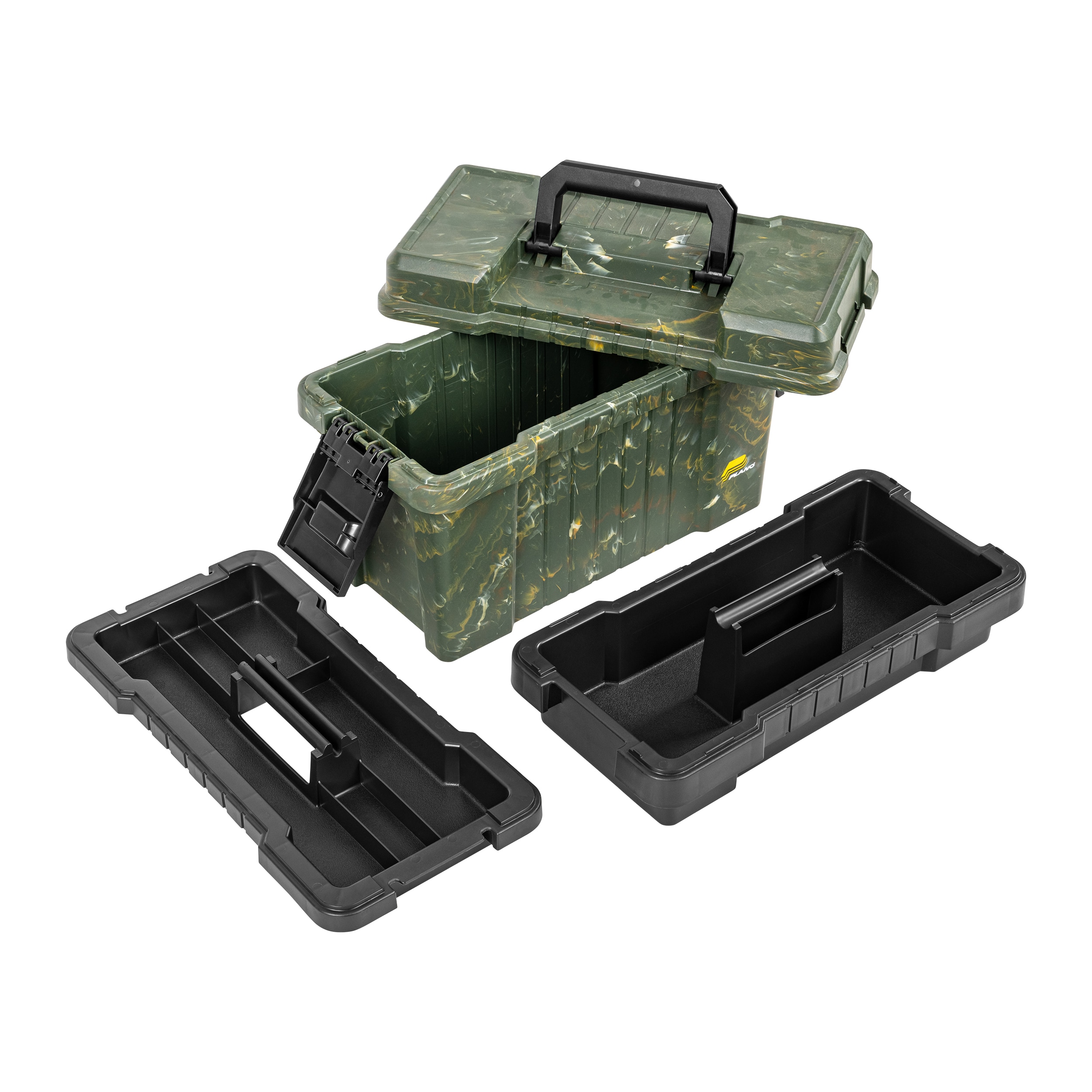 Стрілецький ящик Plano Shooter's Case з підставкою для чищення зброї - Camo Swirl