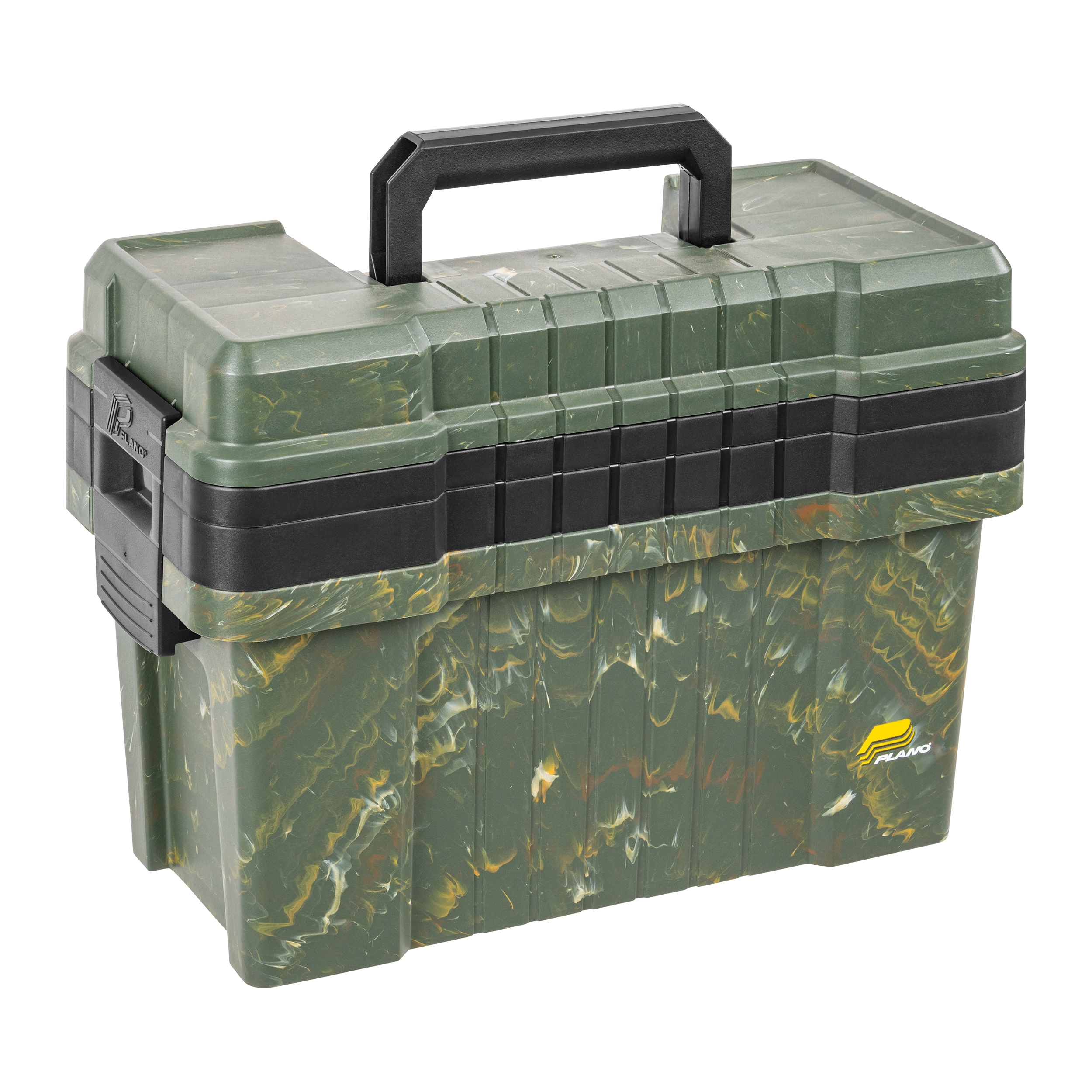 Стрілецький ящик Plano Shooter's Case з підставкою для чищення зброї - Camo Swirl