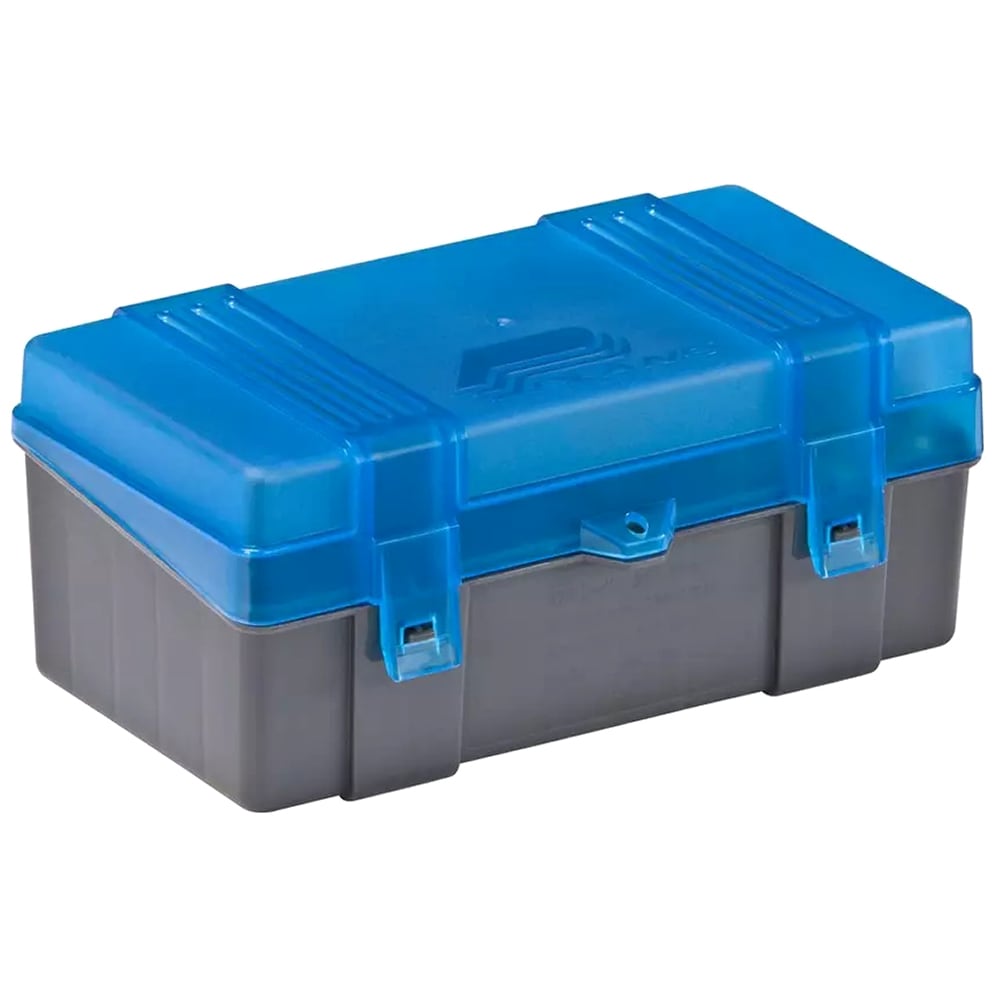 Ящик для боєприпасів Plano кал. 308W 50 шт. - Dark Grey/Transparent Blue